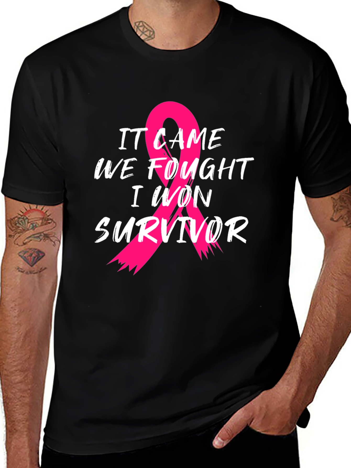Breast Cancer Awareness Survivor T-Shirt