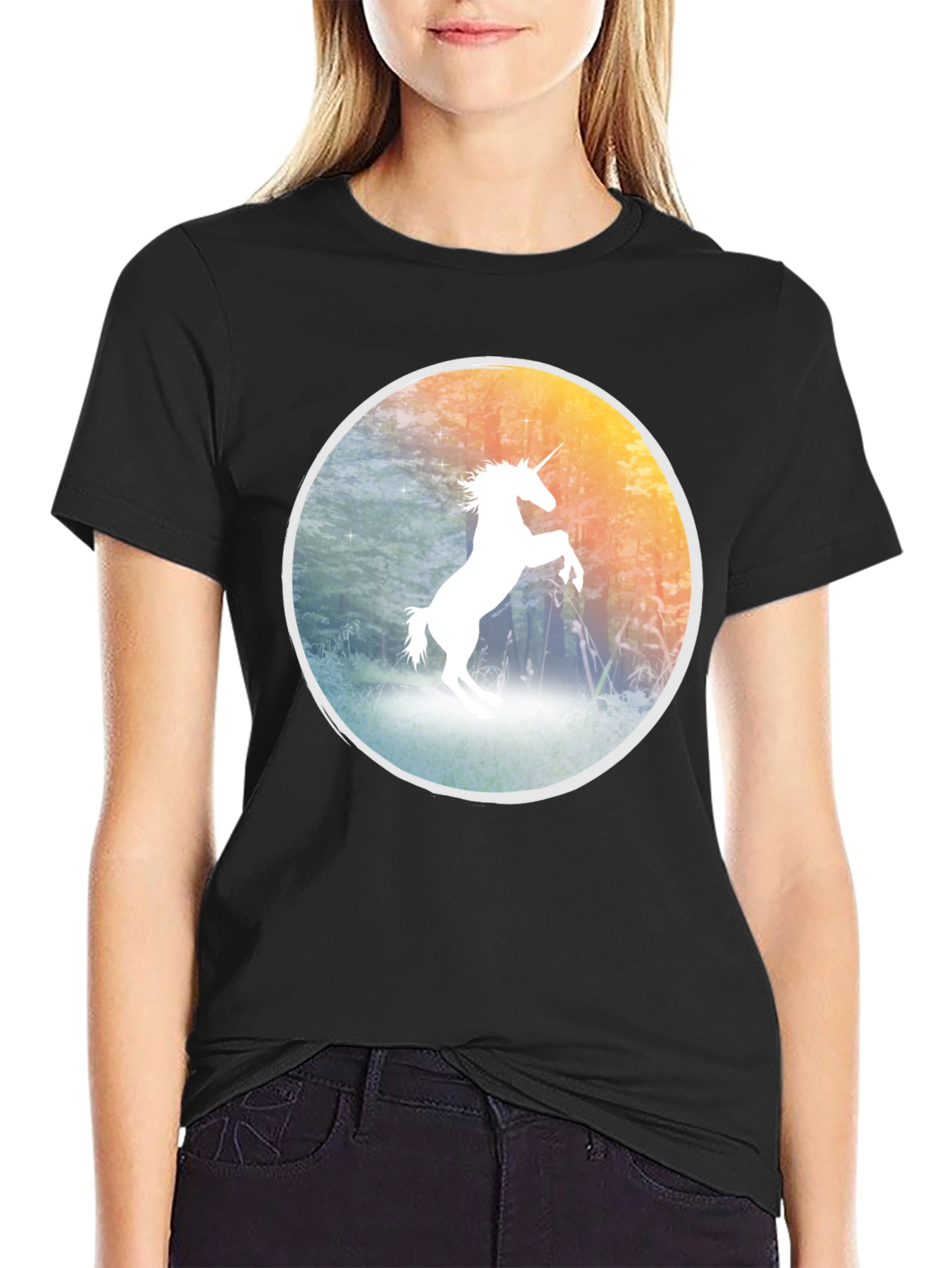 Unicorn Graphic Tee - Fantasy Style