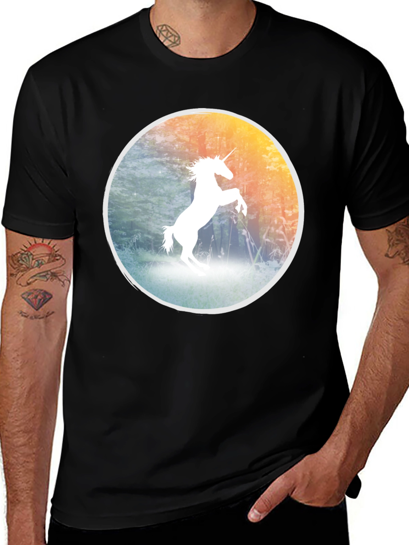 Unicorn Graphic Tee - Fantasy Style
