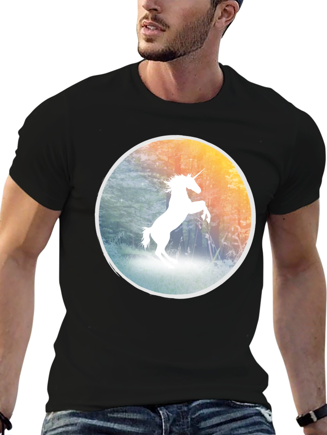 Unicorn Graphic Tee - Fantasy Style
