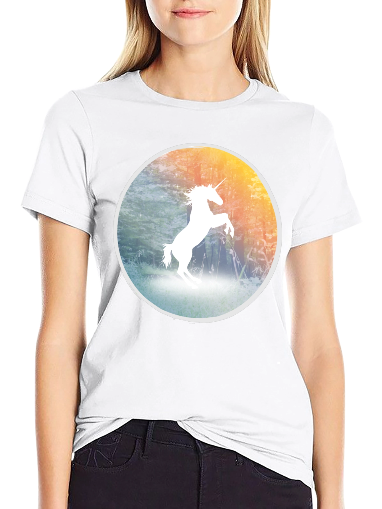 Unicorn Graphic Tee - Fantasy Style