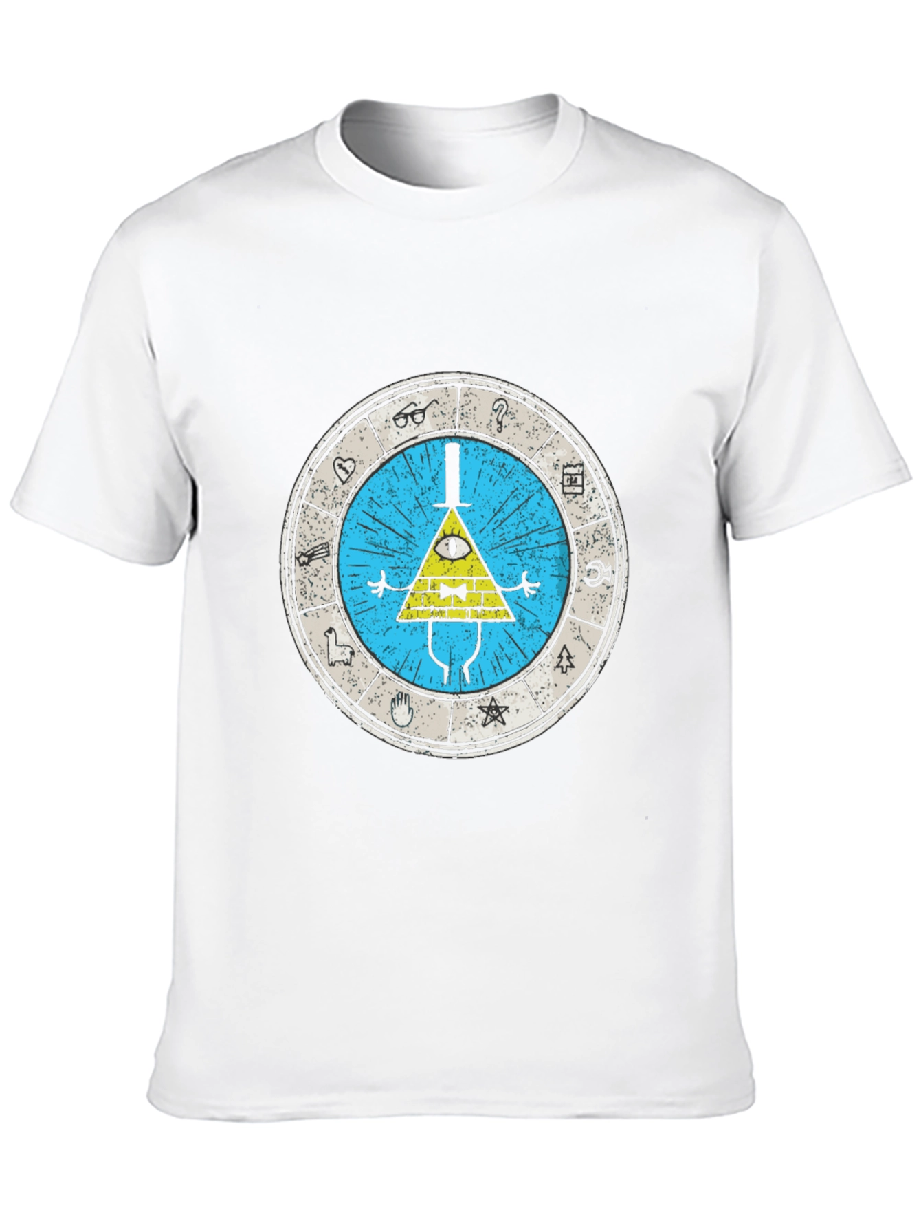 Gravity Falls Bill Cipher T-Shirt - Black