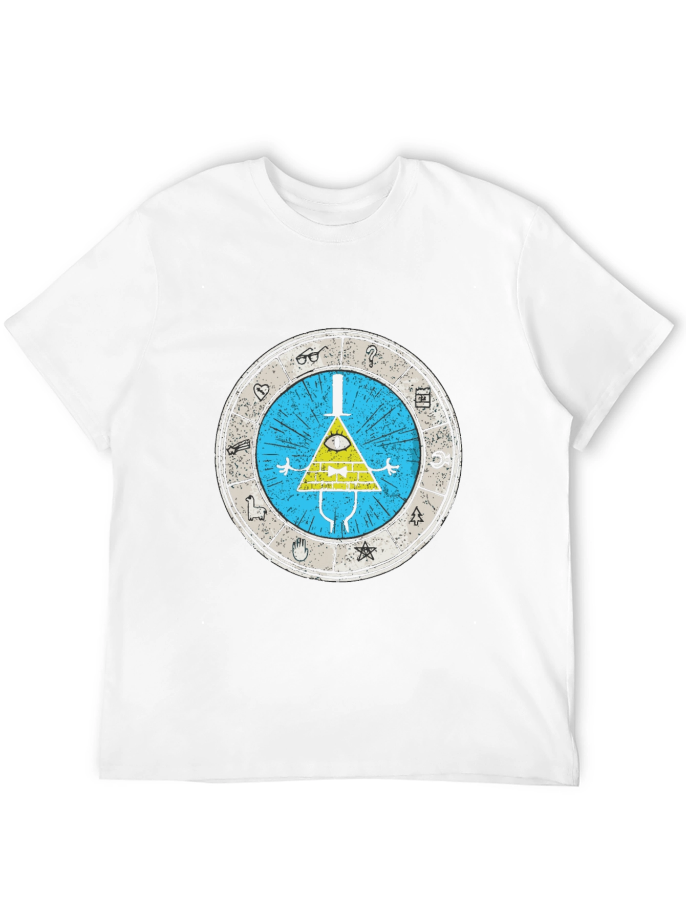 Gravity Falls Bill Cipher T-Shirt - Black