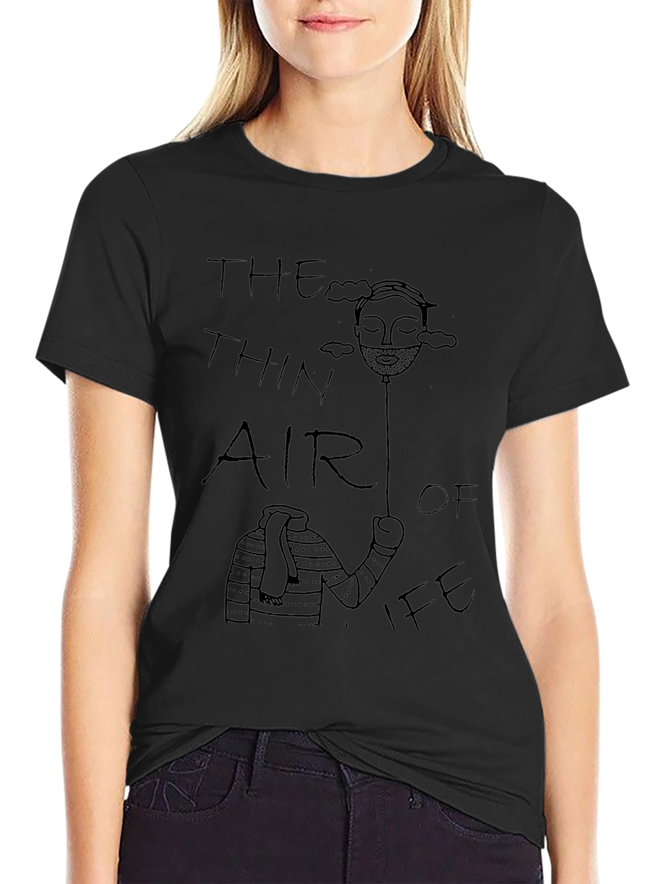 The Thin Air of Life Graphic T-Shirt
