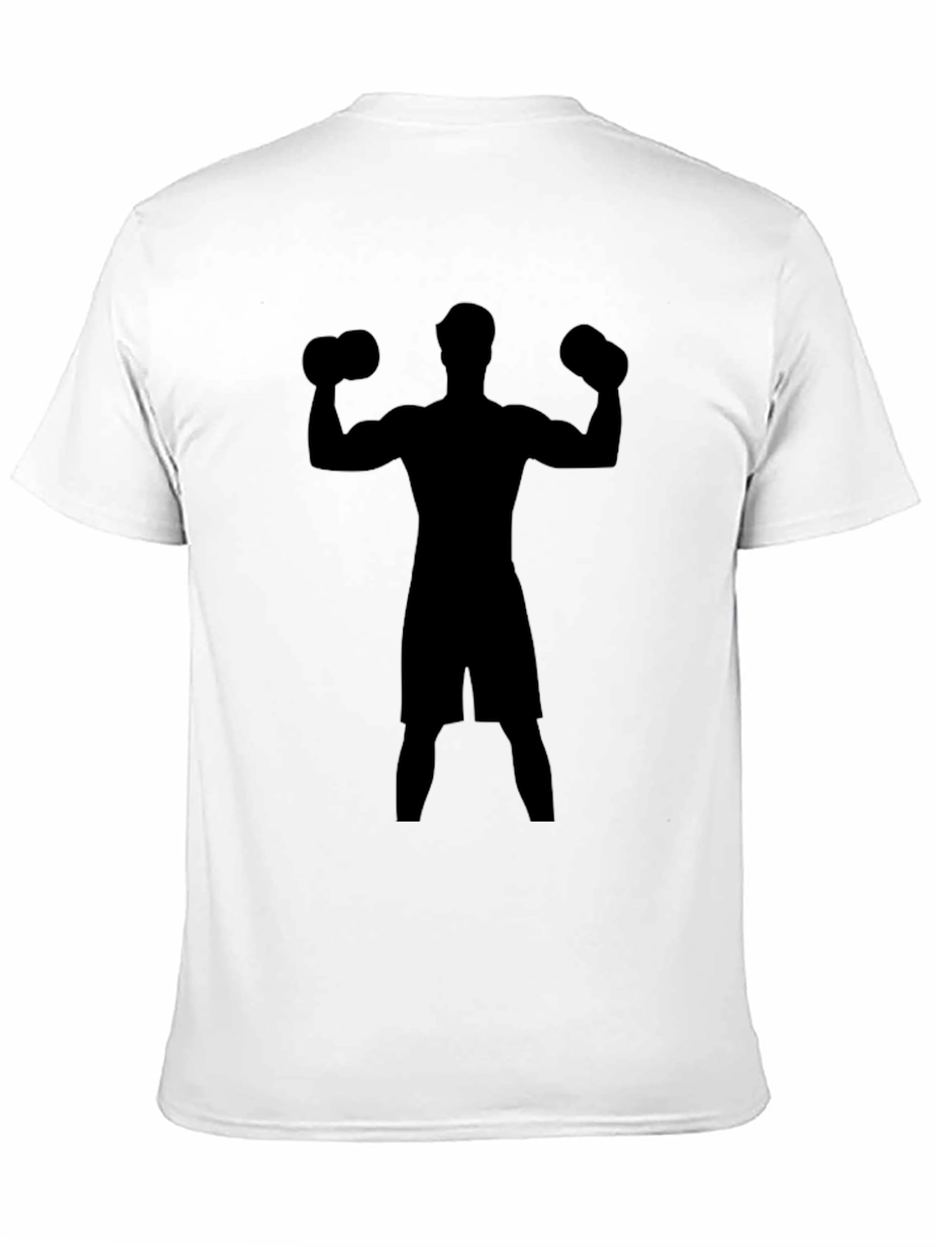 Boxer Silhouette Black T-Shirt
