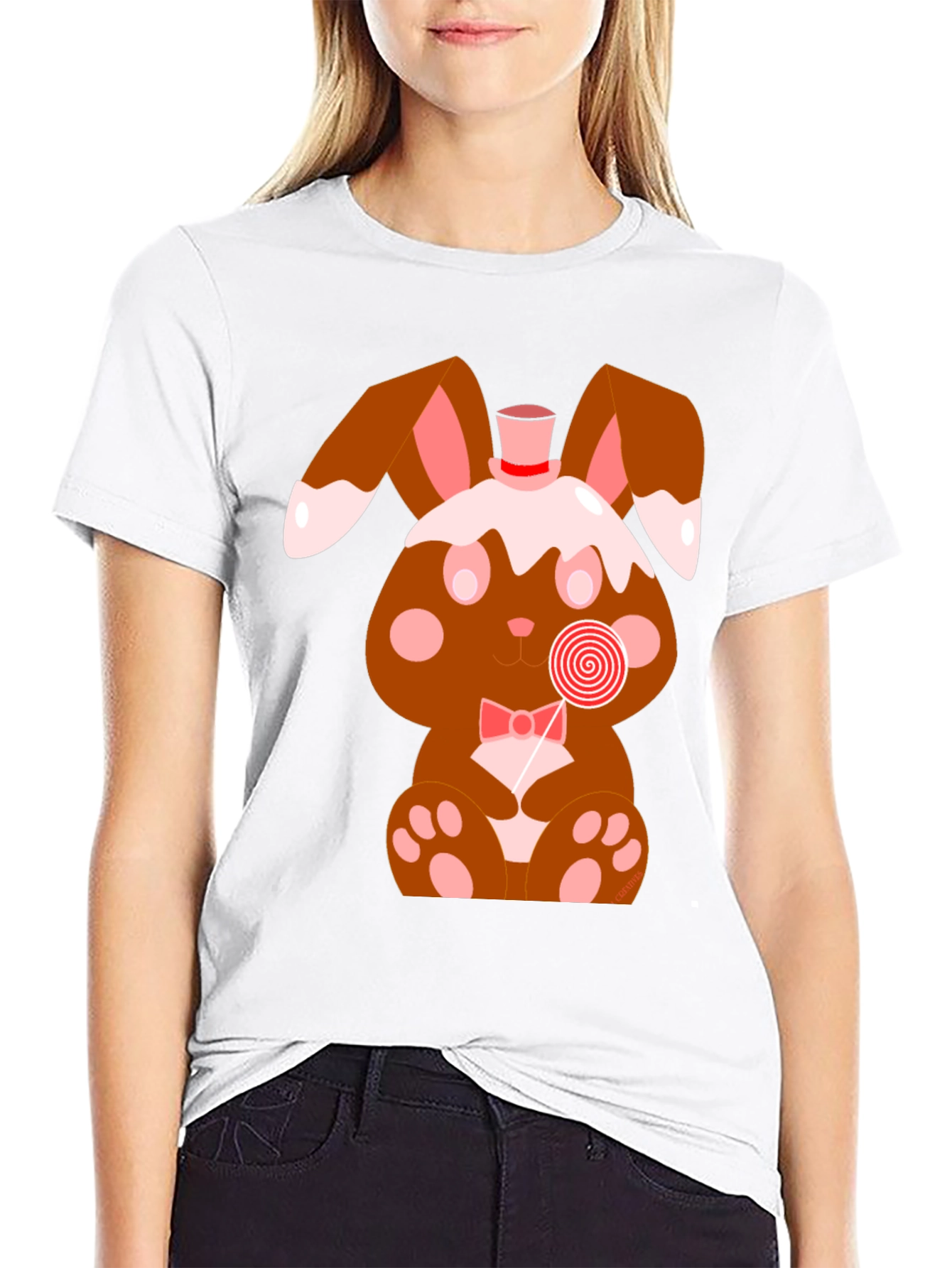 Bunny Lollipop Graphic Tee