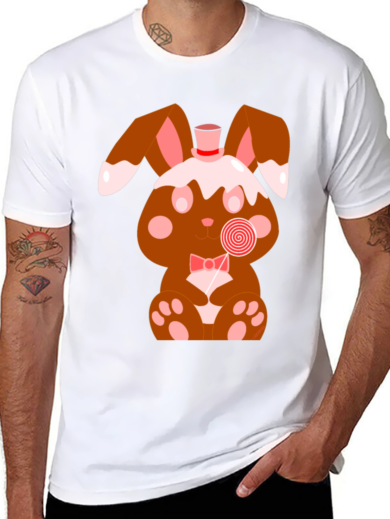 Bunny Lollipop Graphic Tee