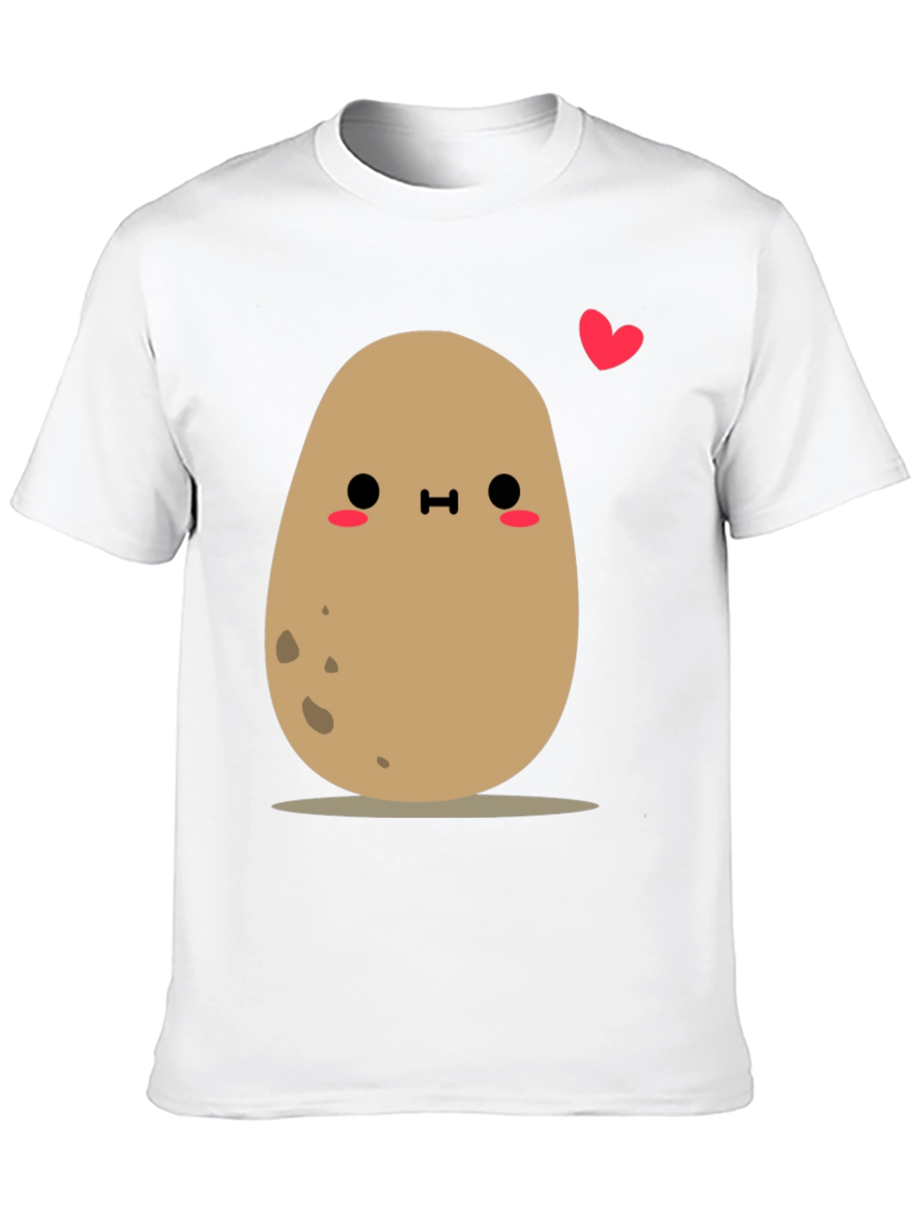 Cute Potato Love T-Shirt - Unisex Soft Tee