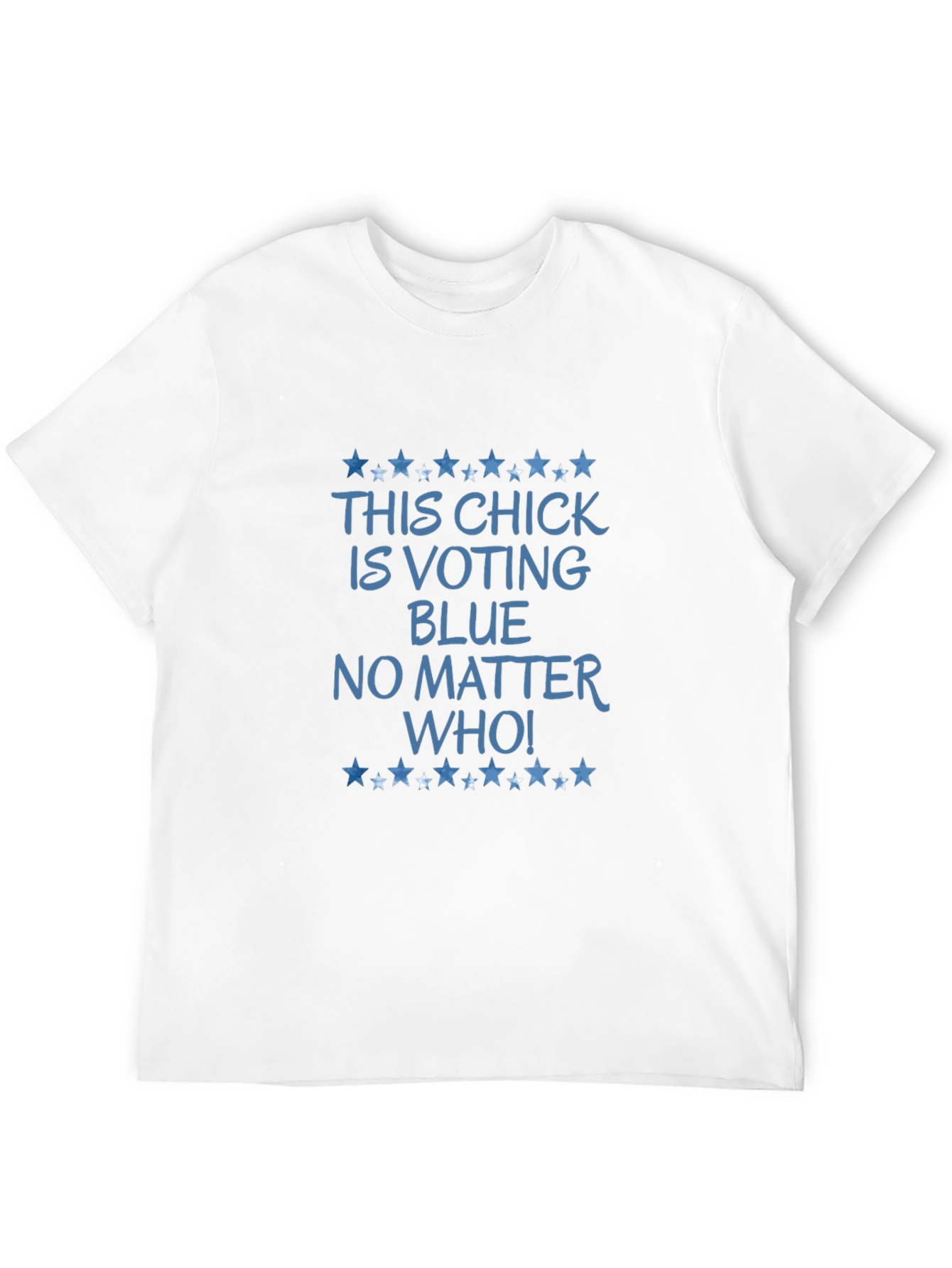 This Chick Is Voting Blue T-Shirt
