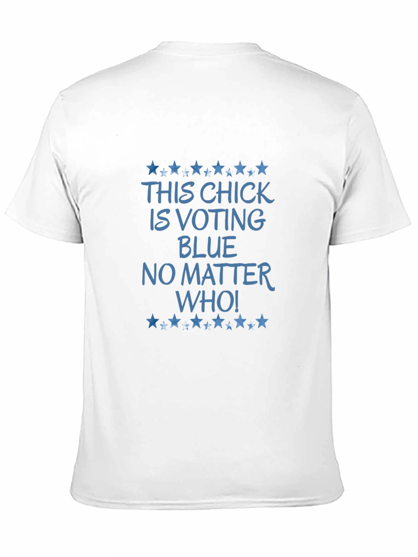 This Chick Is Voting Blue T-Shirt