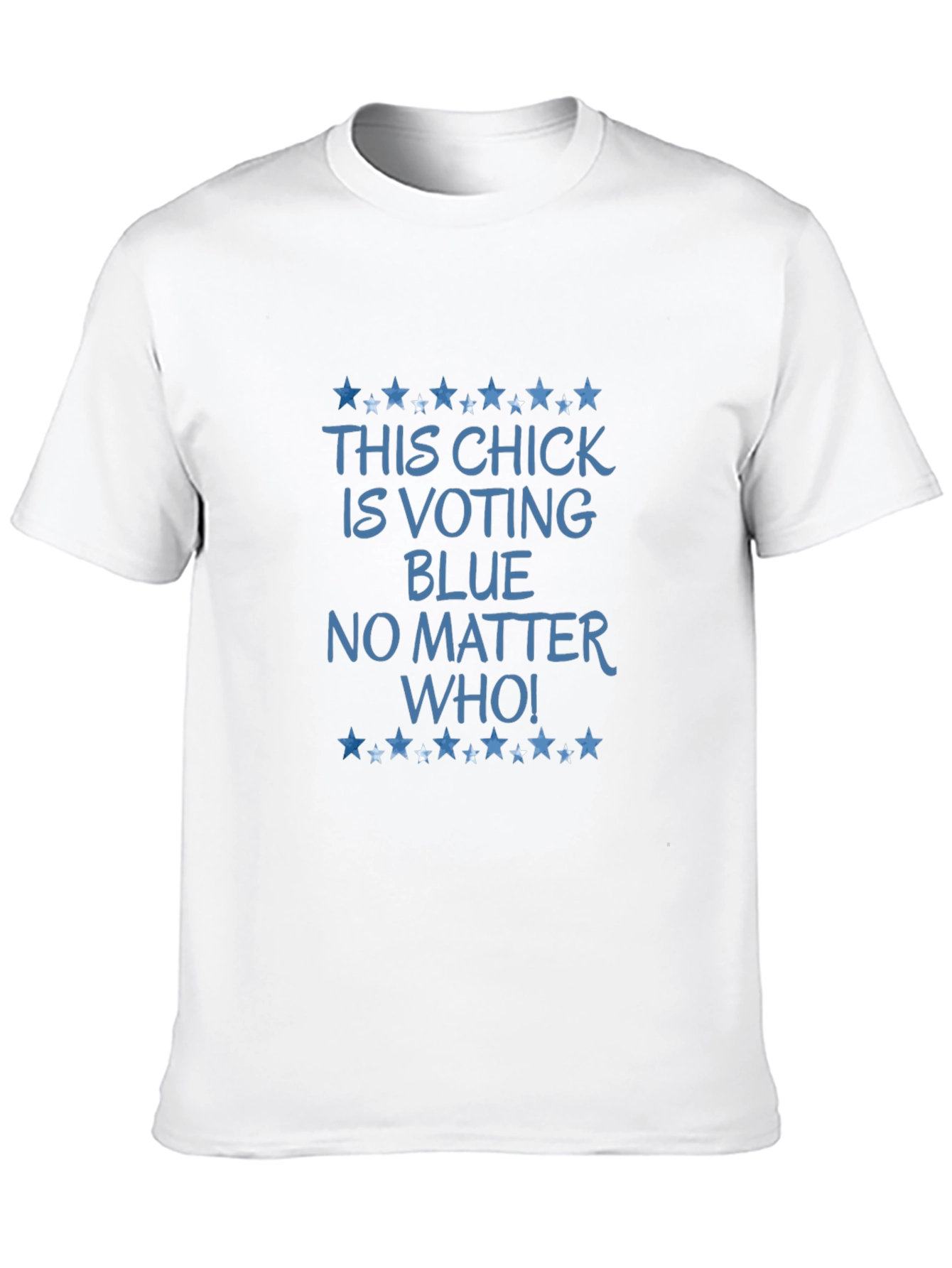 This Chick Is Voting Blue T-Shirt