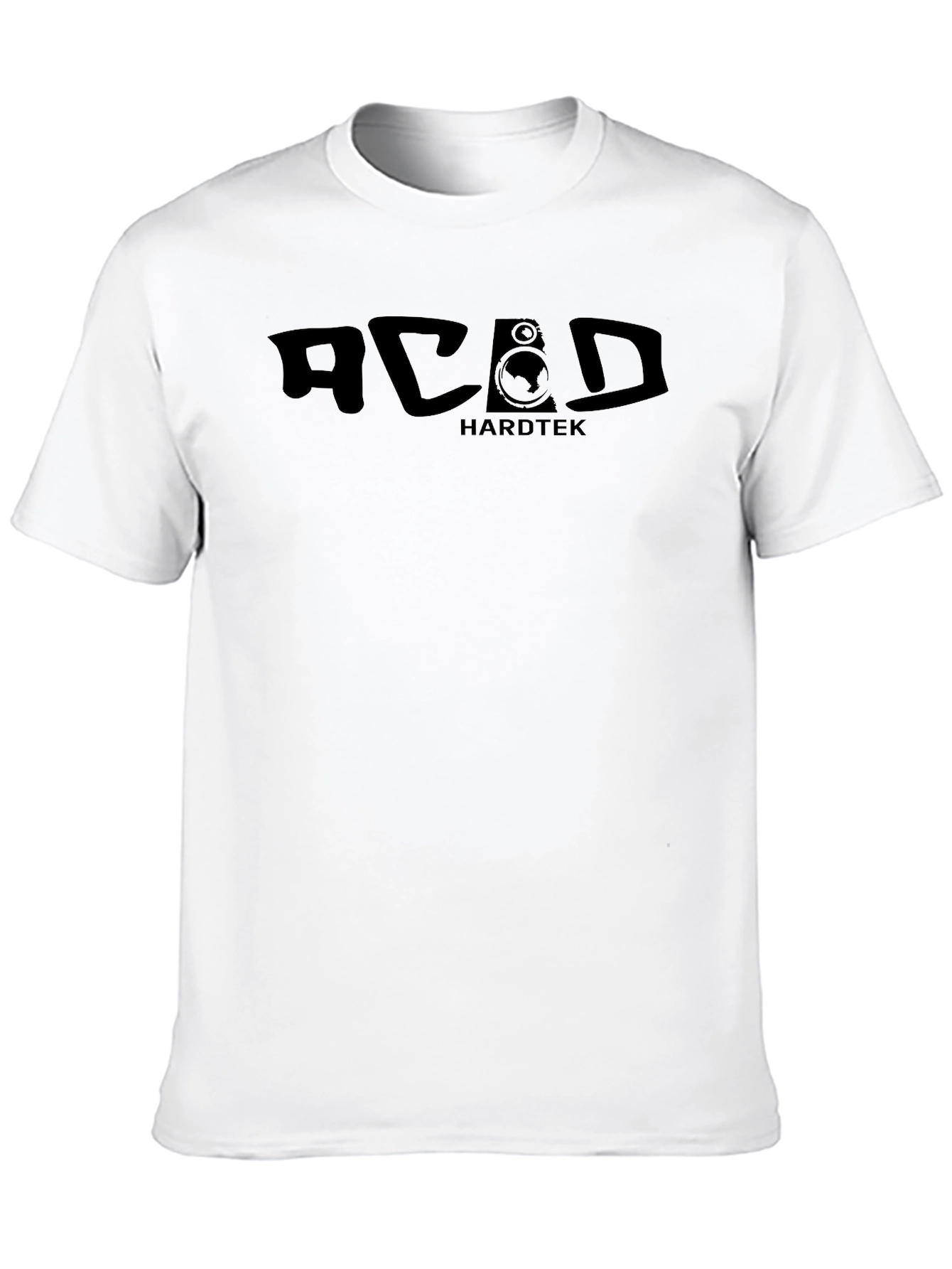 ACAD Hardtek Black Graphic T-Shirt