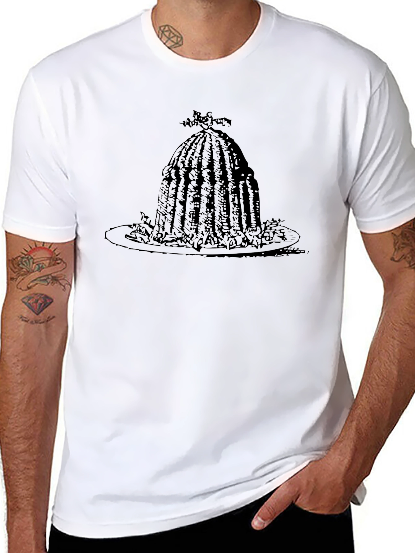 Black Pudding Graphic T-Shirt