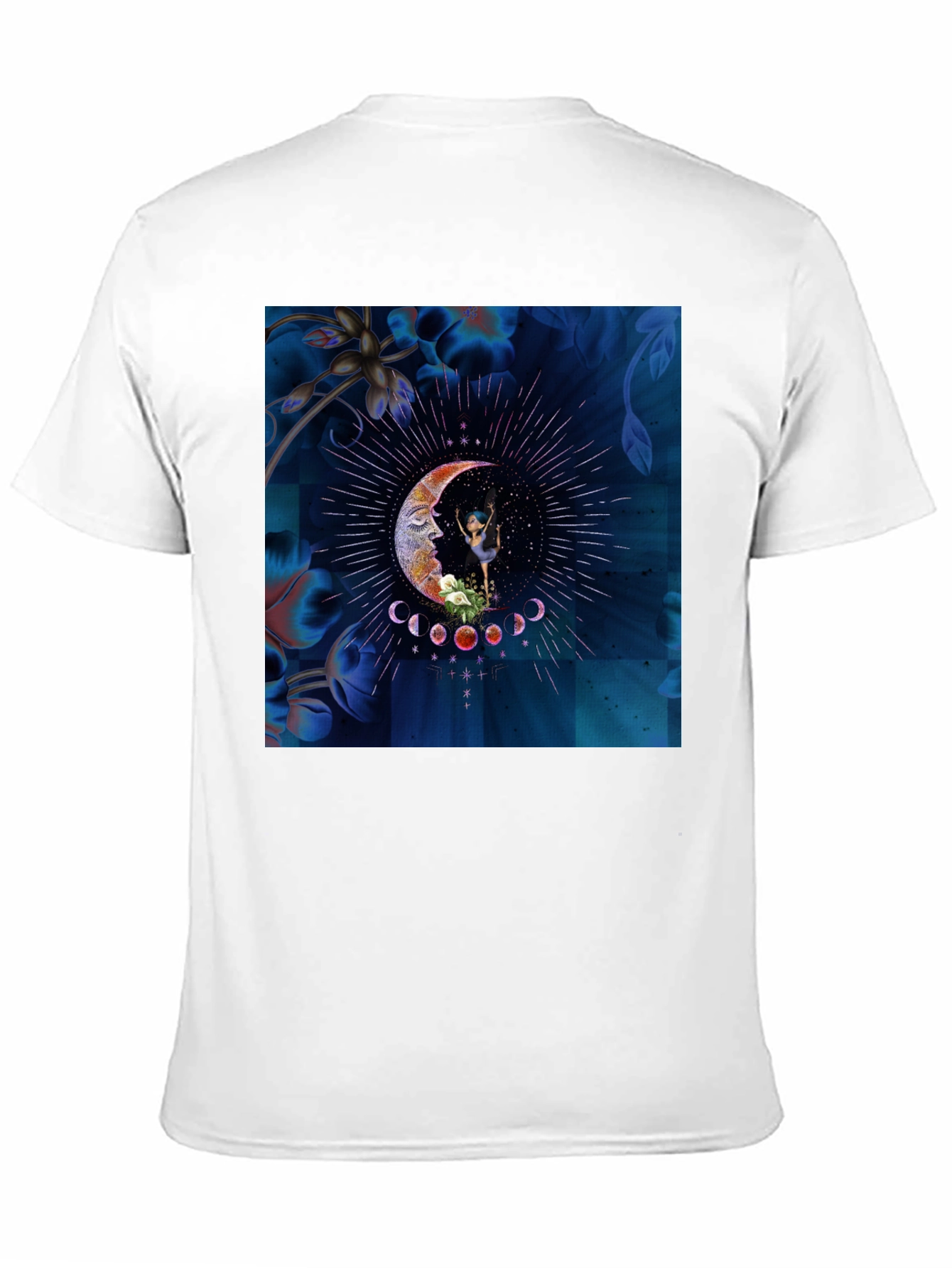 Mystical Moon Dancer Black T-Shirt