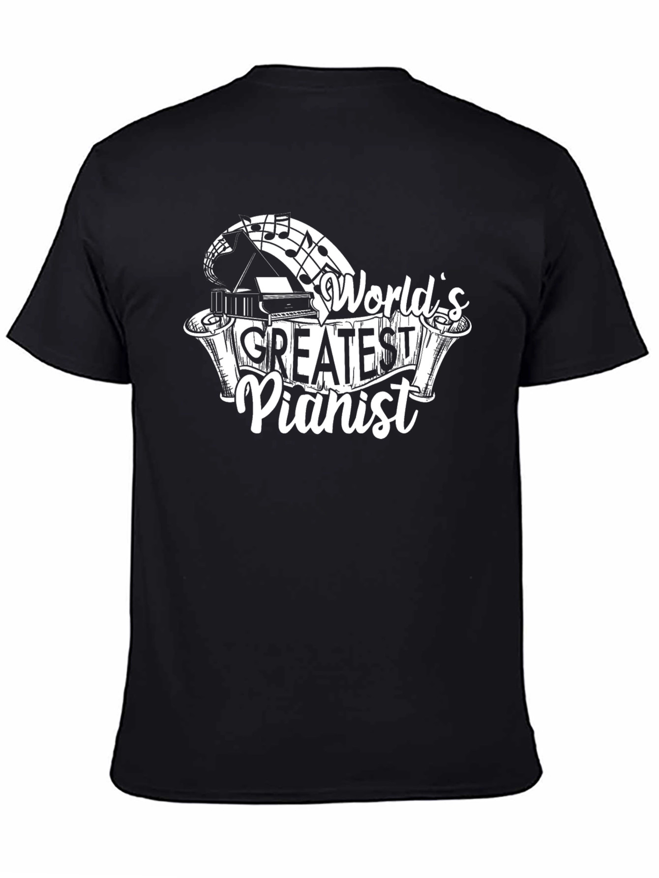 Worlds Greatest Pianist Graphic T-Shirt