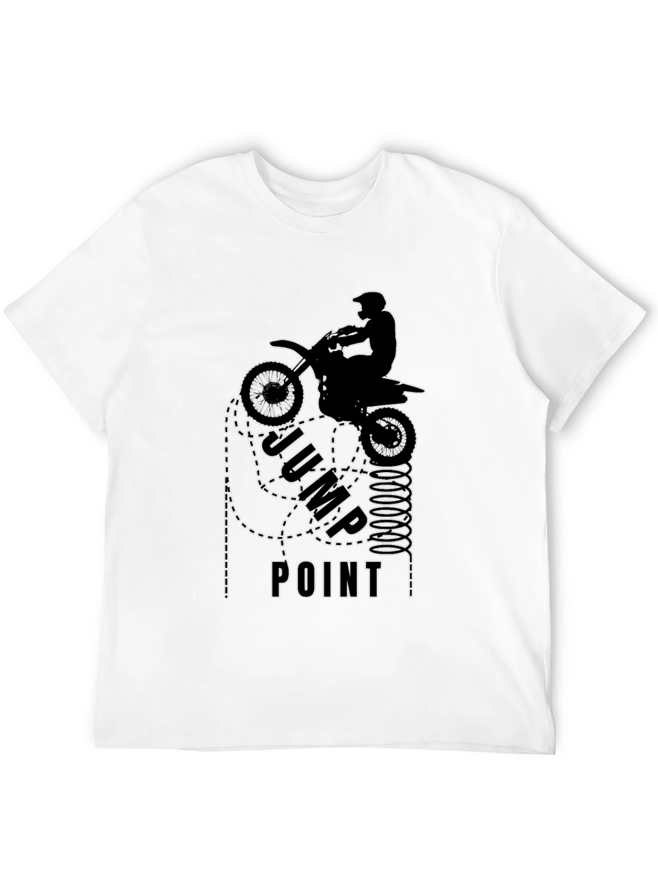Jump Point Graphic Tee - Motocross Shirt