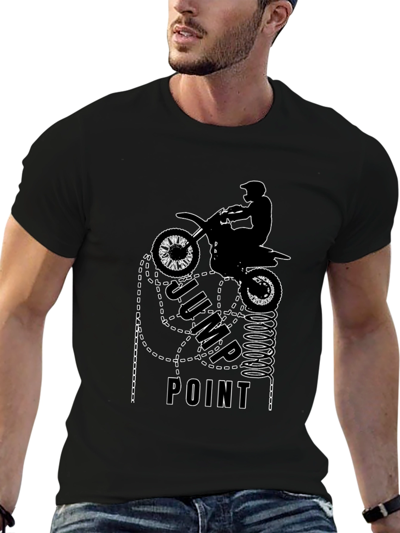 Jump Point Graphic Tee - Motocross Shirt