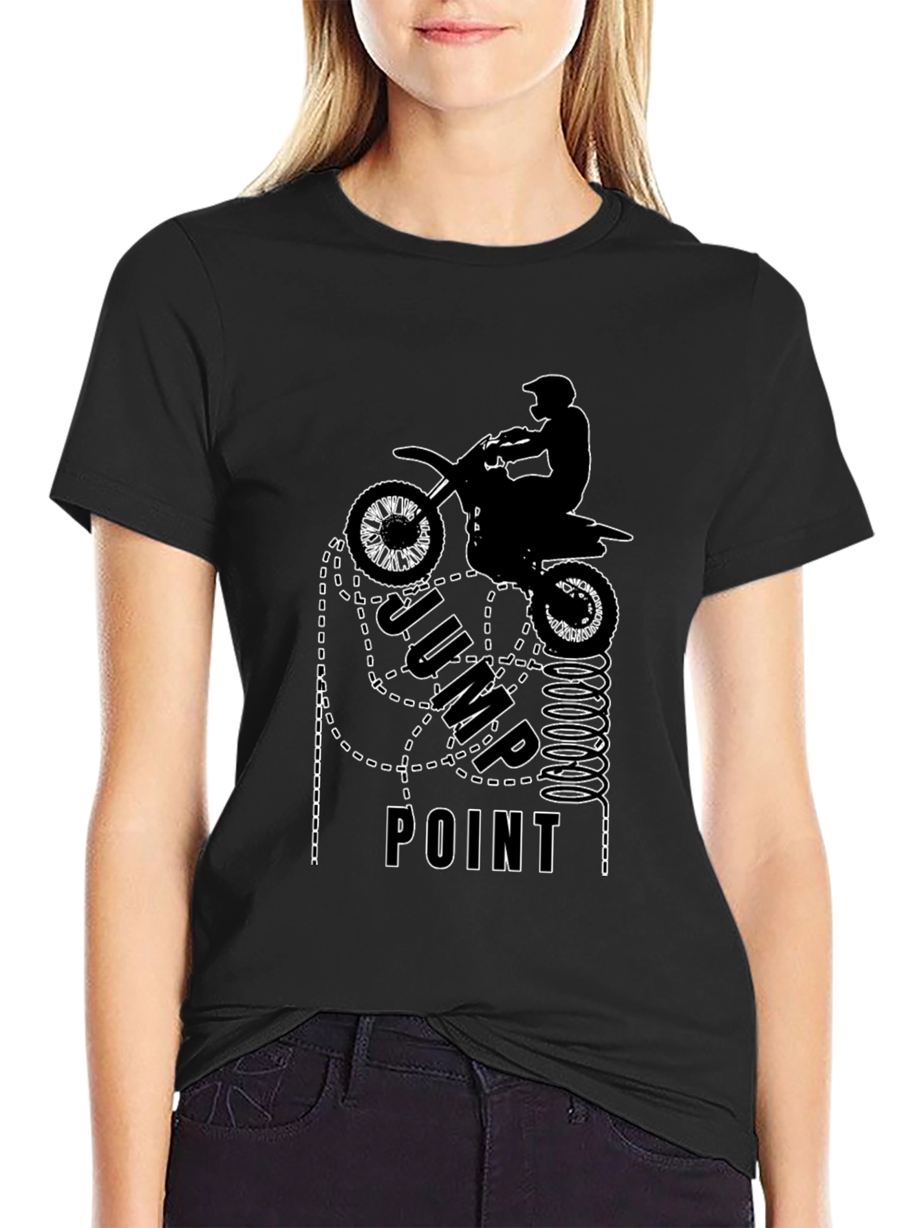 Jump Point Graphic Tee - Motocross Shirt
