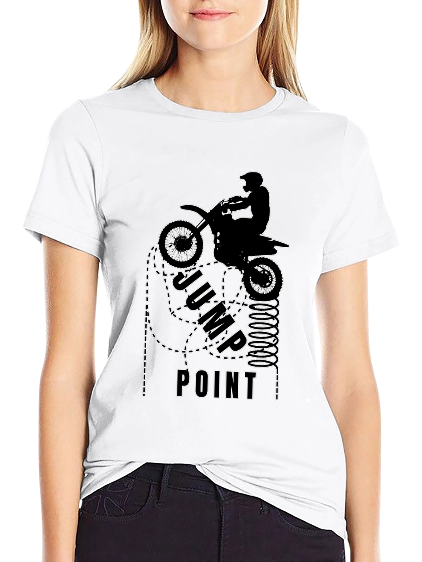 Jump Point Graphic Tee - Motocross Shirt