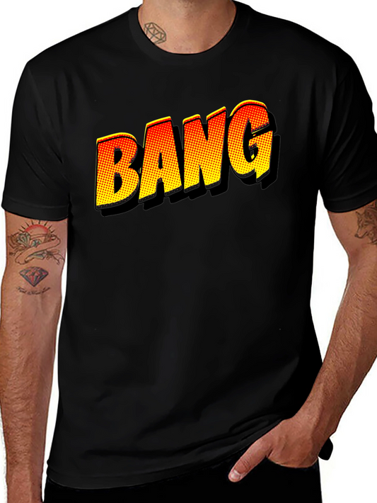 BANG Comic Book Style Graphic T-Shirt