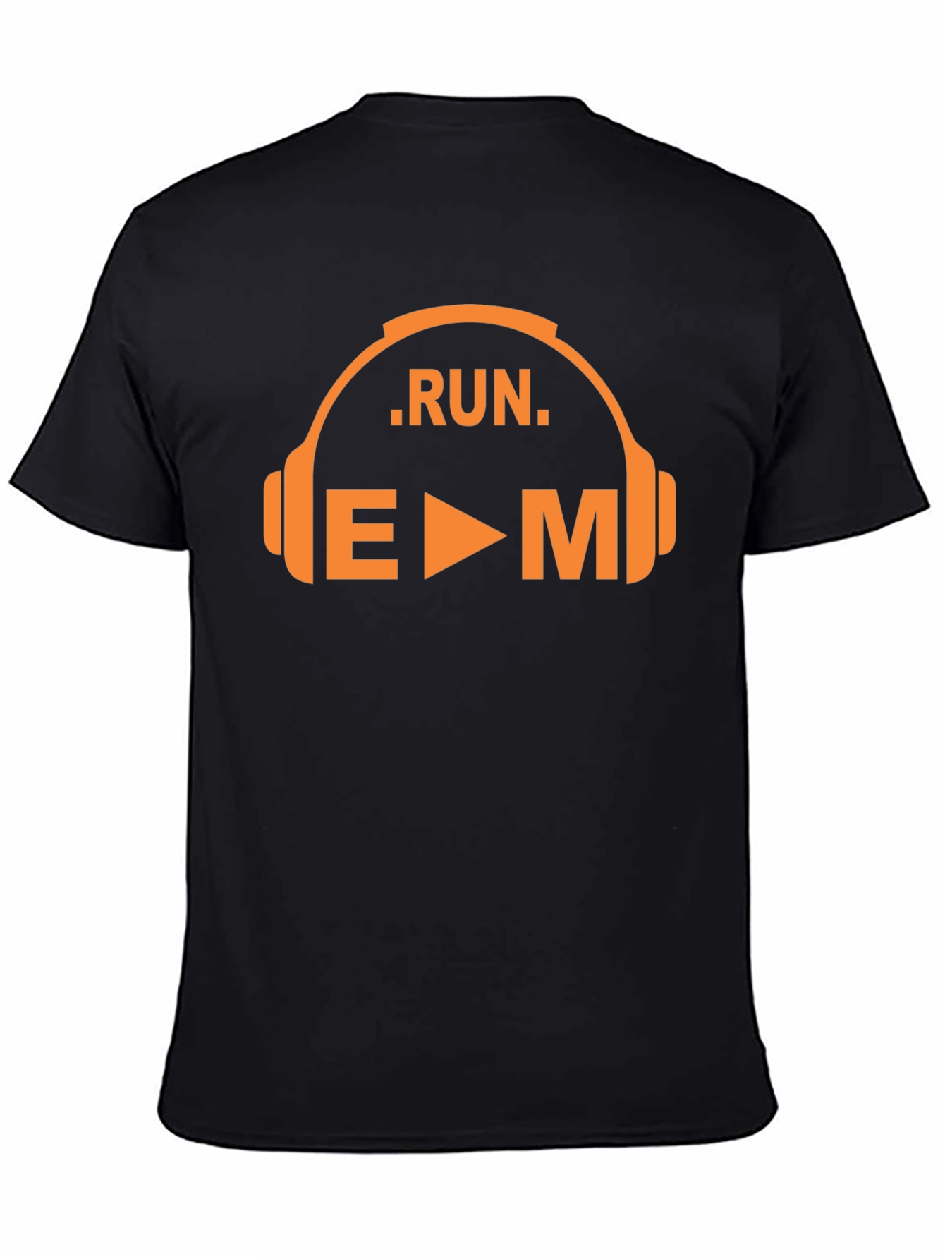 Run EDM Music Graphic T-Shirt