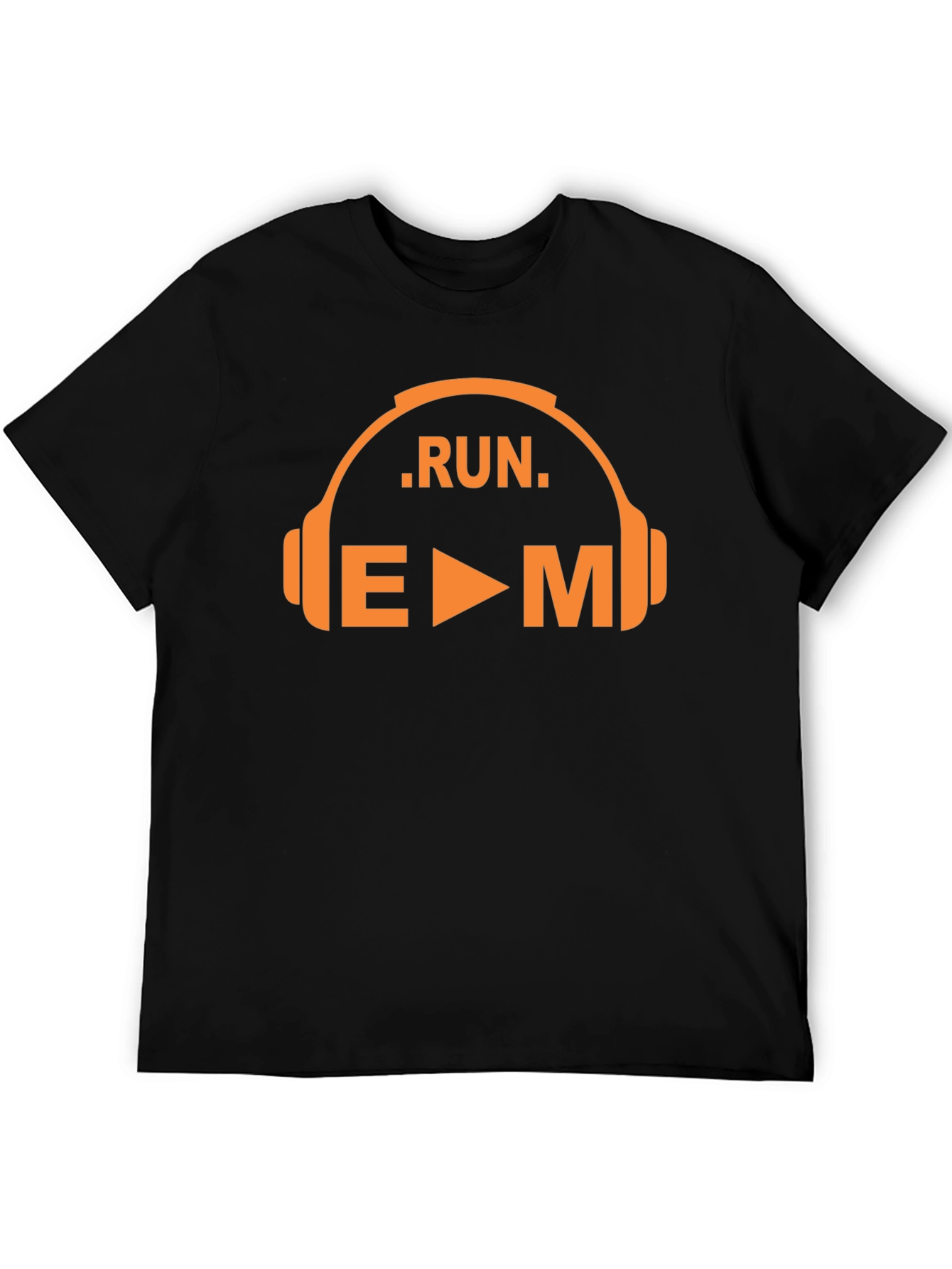 Run EDM Music Graphic T-Shirt
