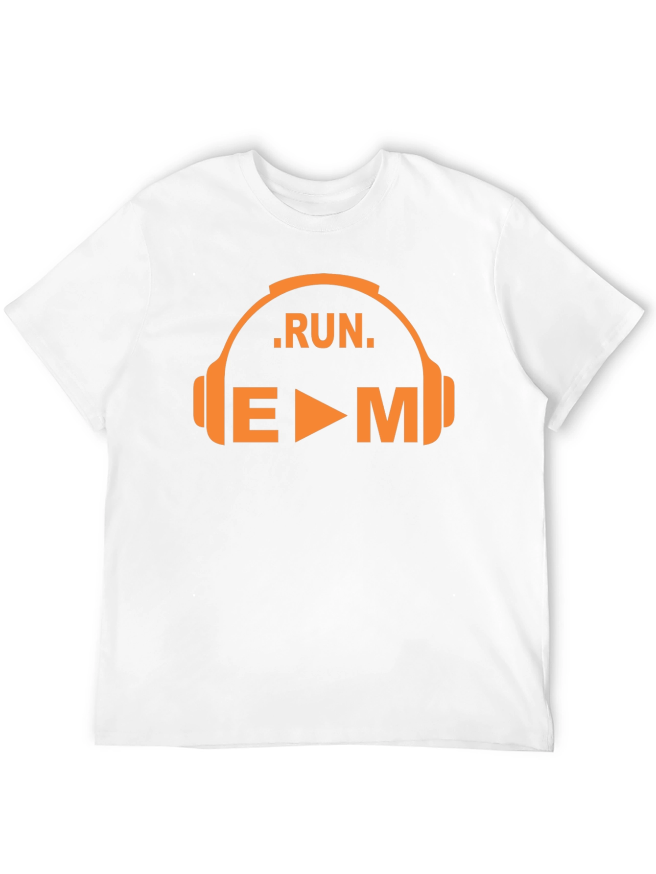 Run EDM Music Graphic T-Shirt