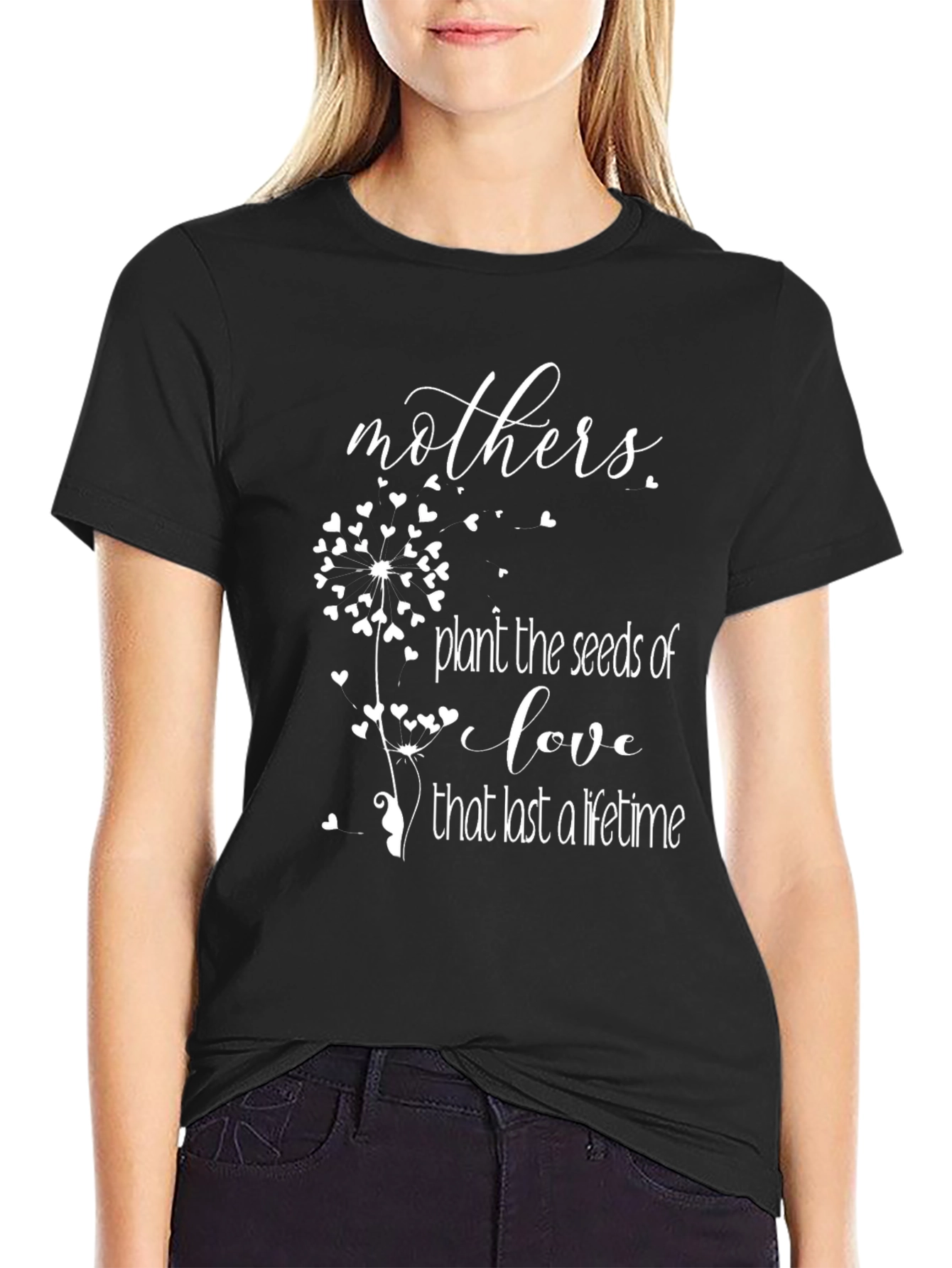 Mothers Plant Seeds of Love Graphic T-Shirt