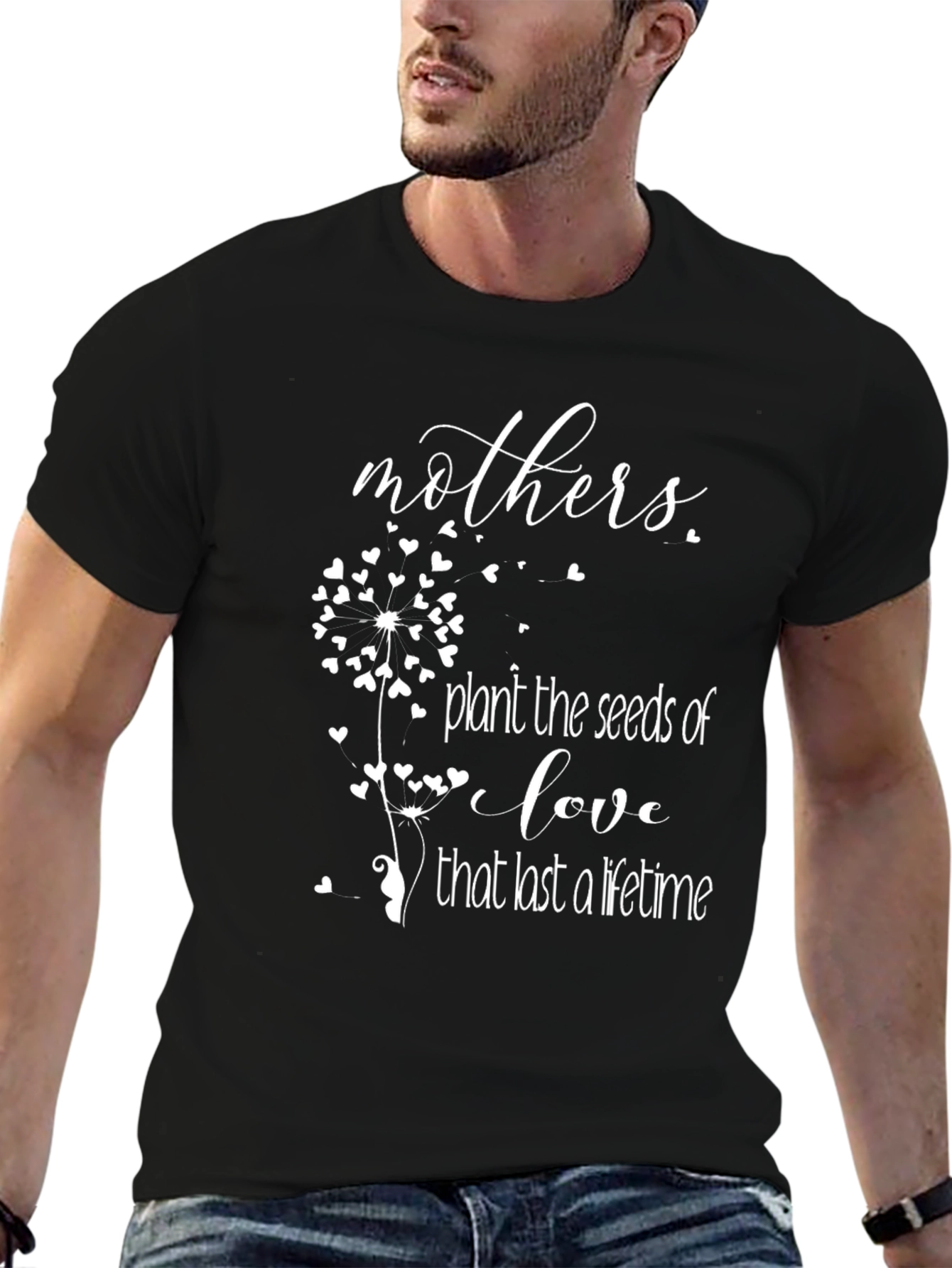 Mothers Plant Seeds of Love Graphic T-Shirt