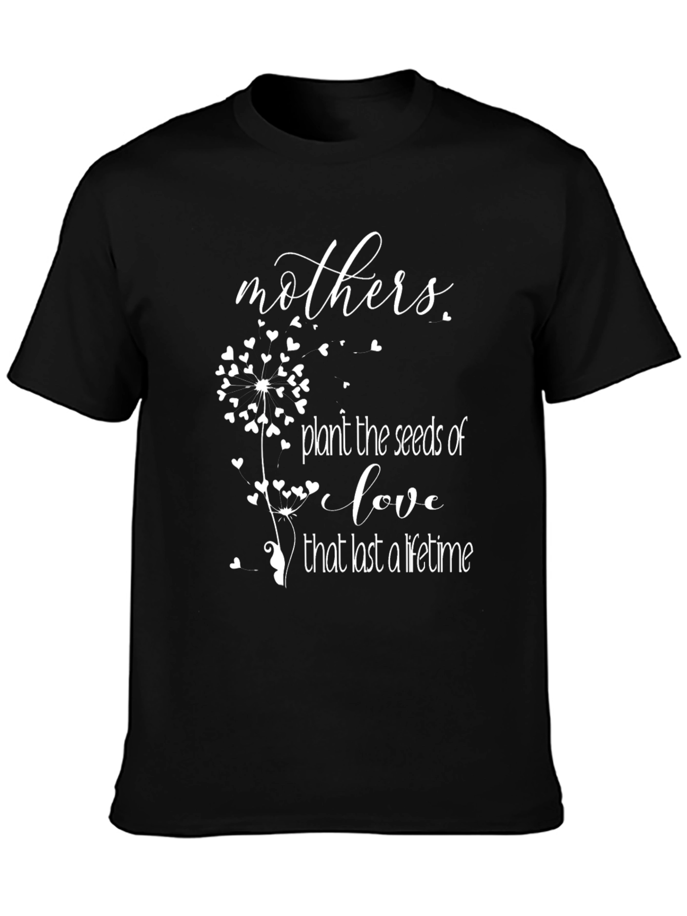 Mothers Plant Seeds of Love Graphic T-Shirt