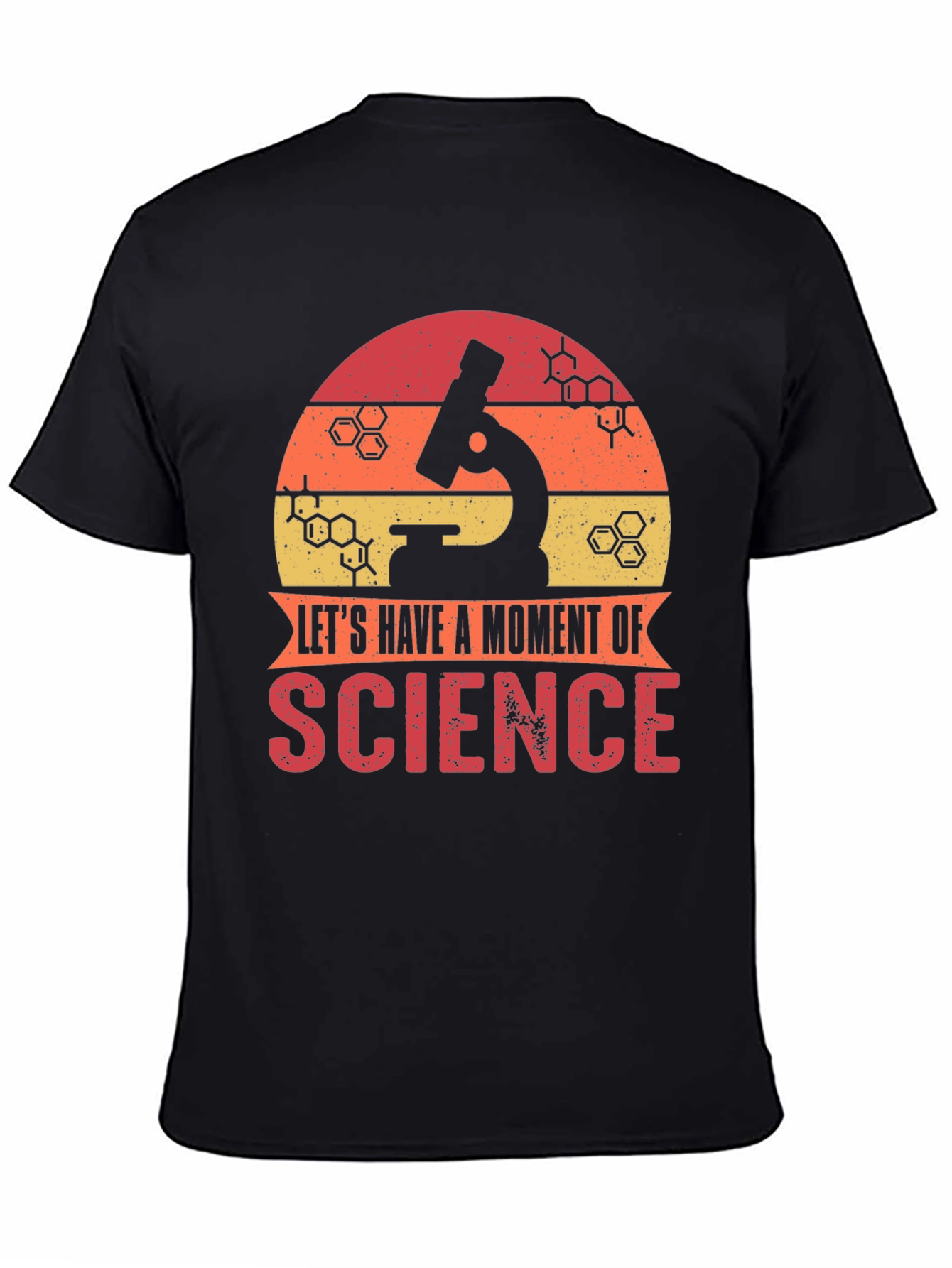 Science Moment T-Shirt - Retro Microscope Design