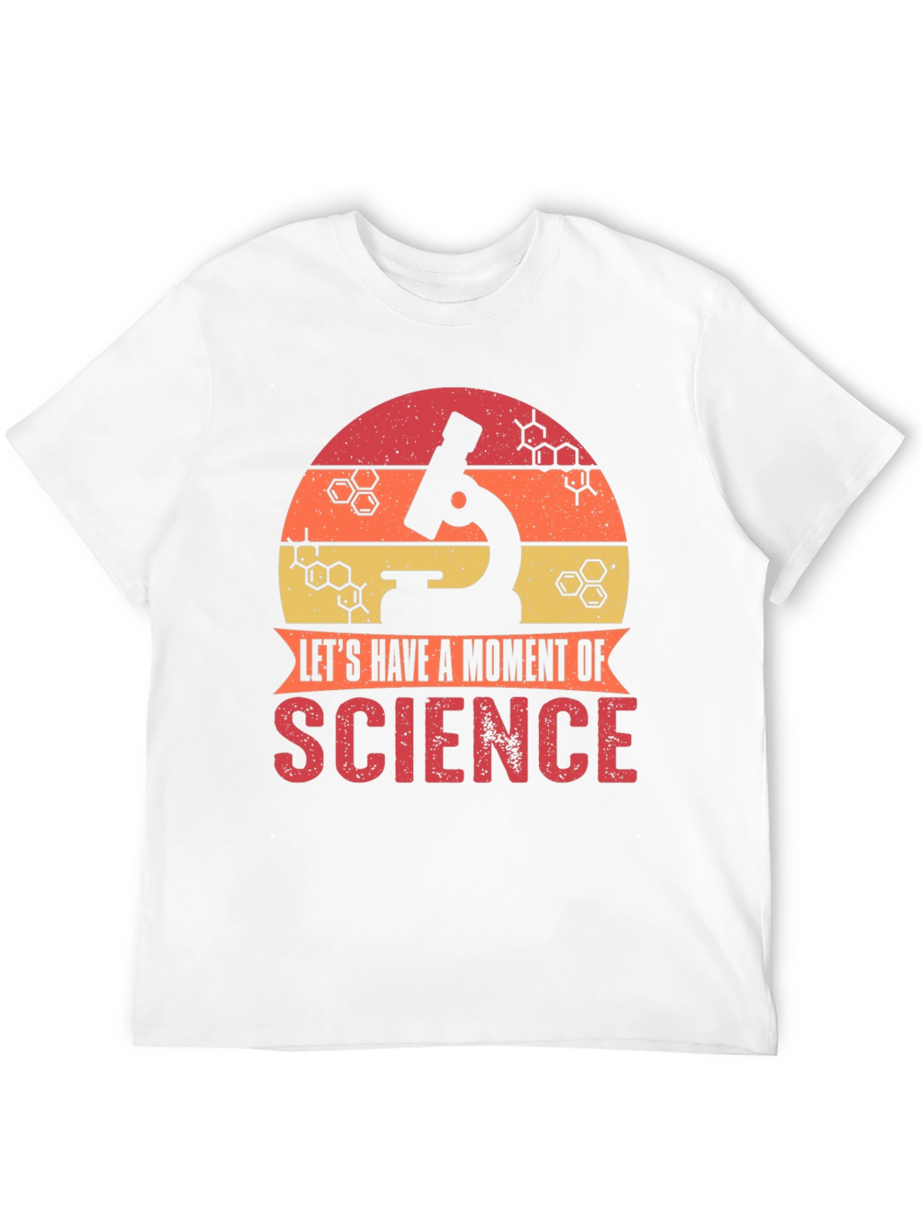 Science Moment T-Shirt - Retro Microscope Design