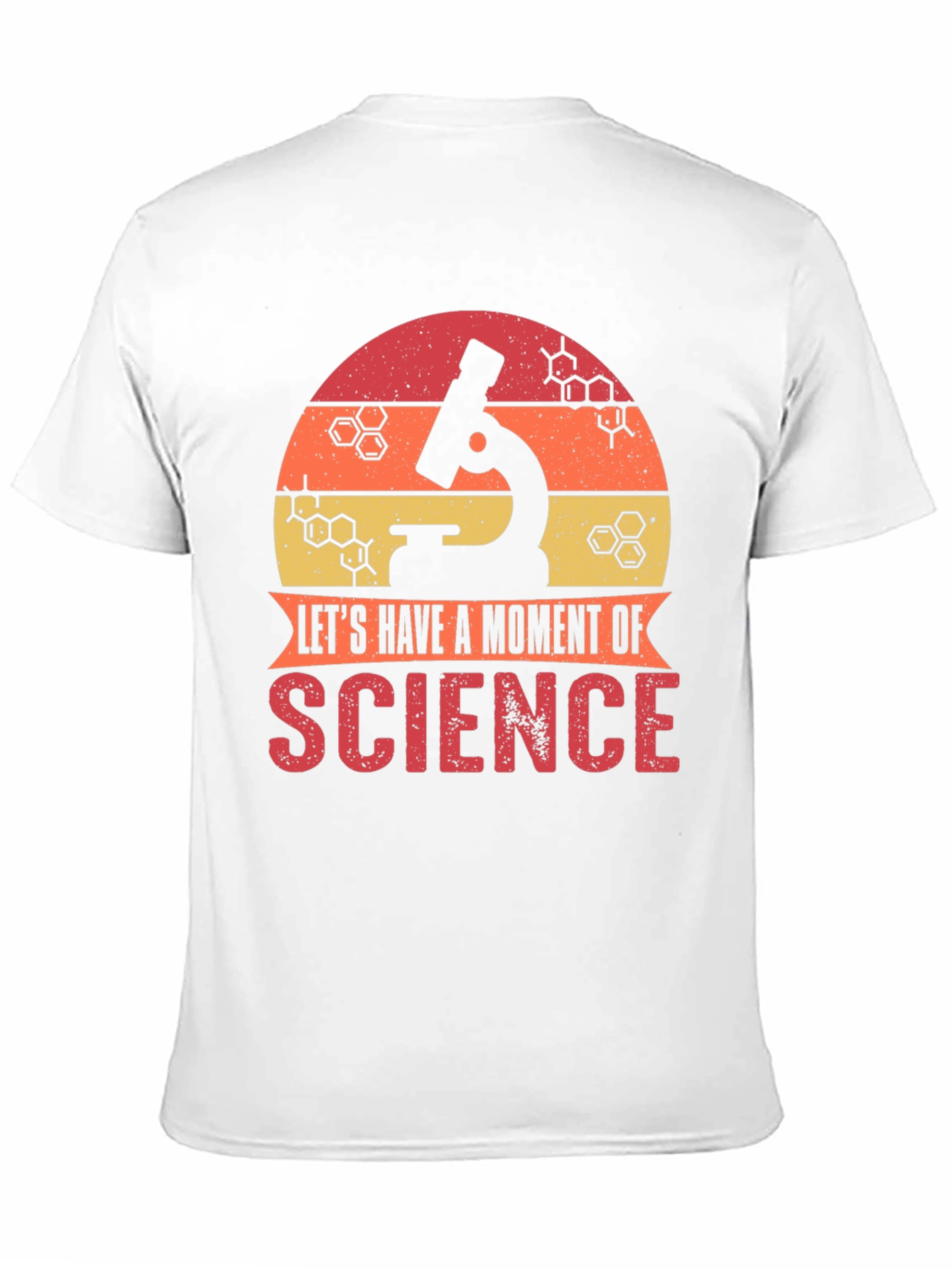Science Moment T-Shirt - Retro Microscope Design