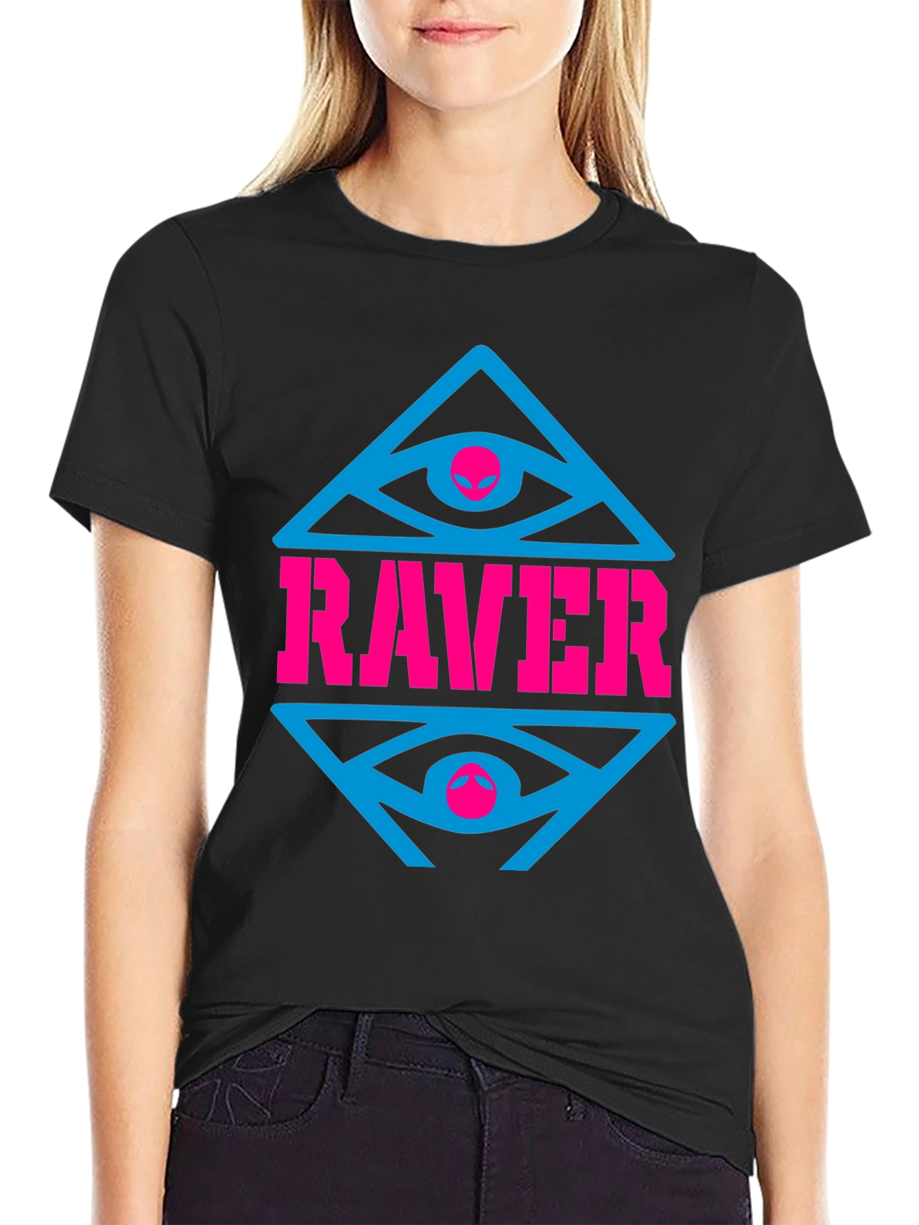 Raver Alien Eye T-Shirt