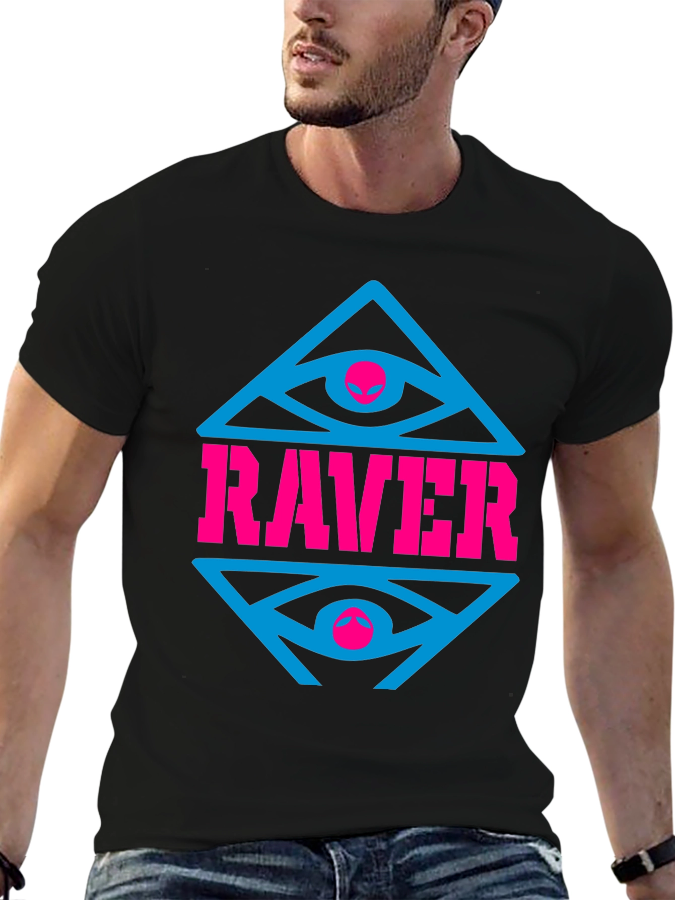 Raver Alien Eye T-Shirt