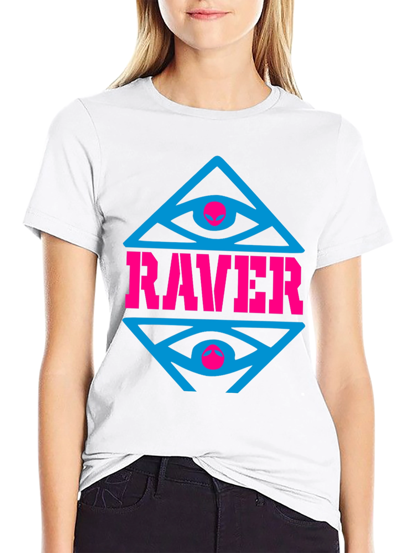 Raver Alien Eye T-Shirt