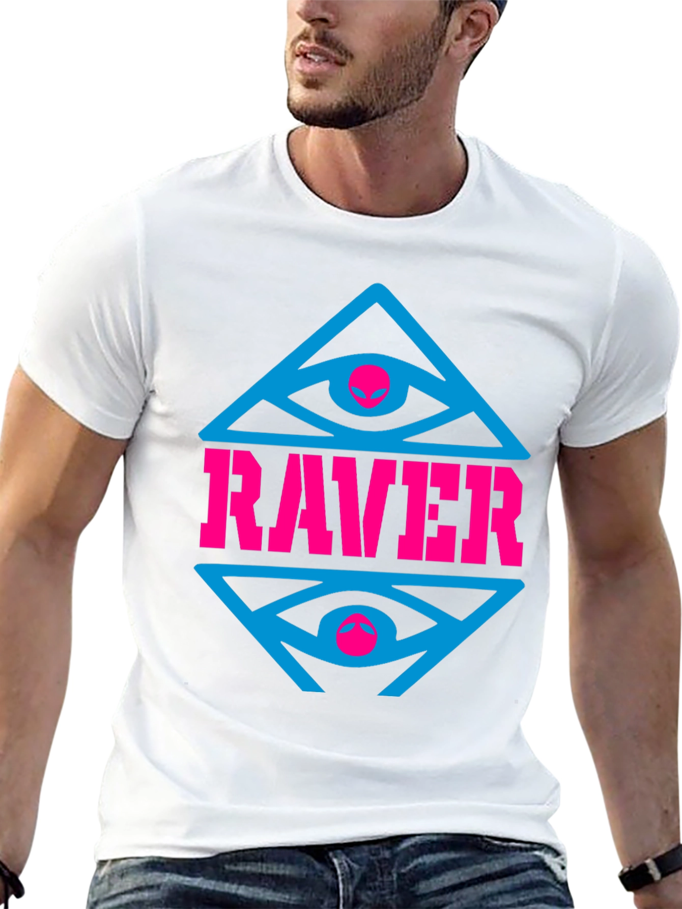 Raver Alien Eye T-Shirt