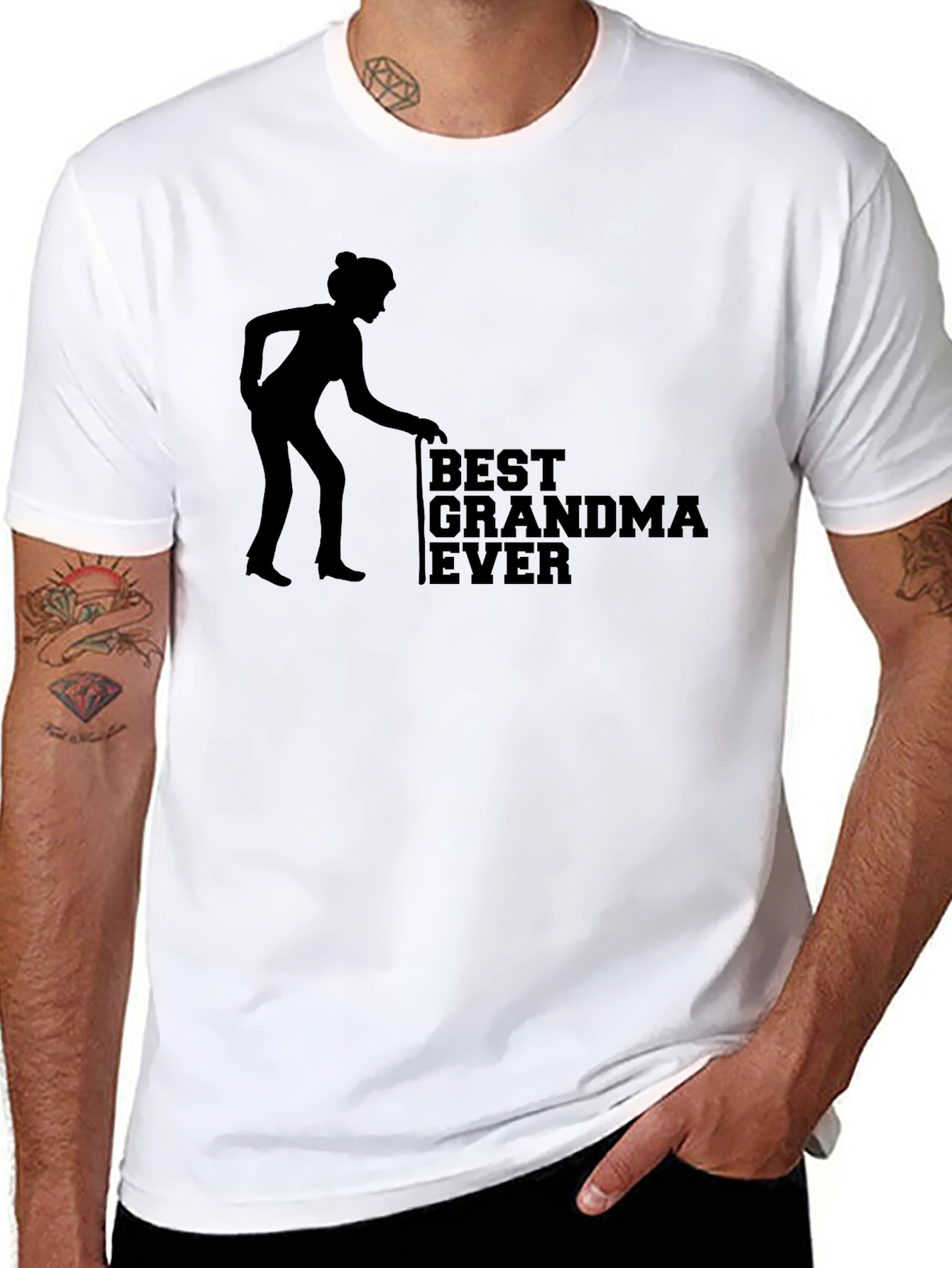 Best Grandma Ever Graphic Tee
