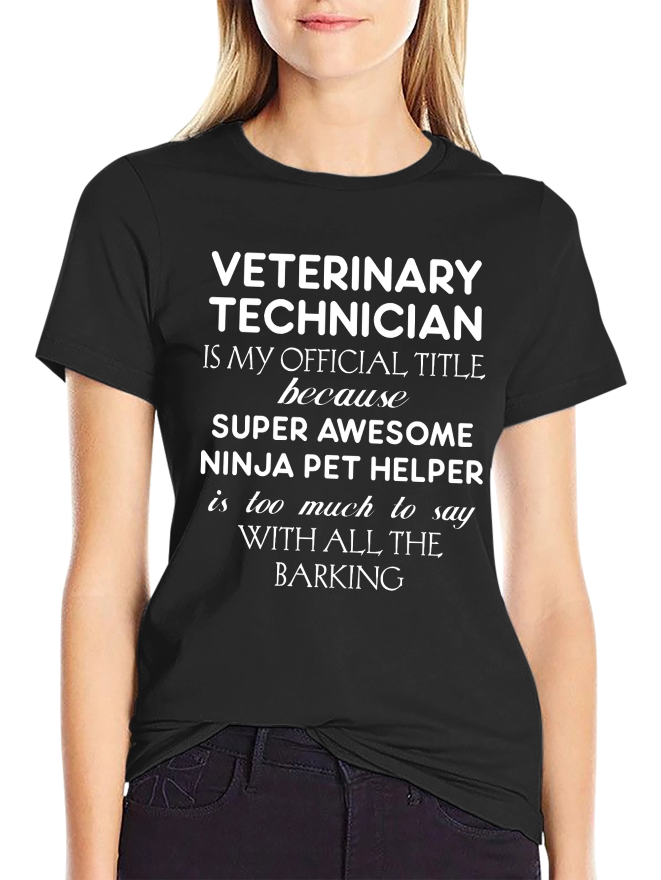 Veterinary Technician T-Shirt - Ninja Pet Helper