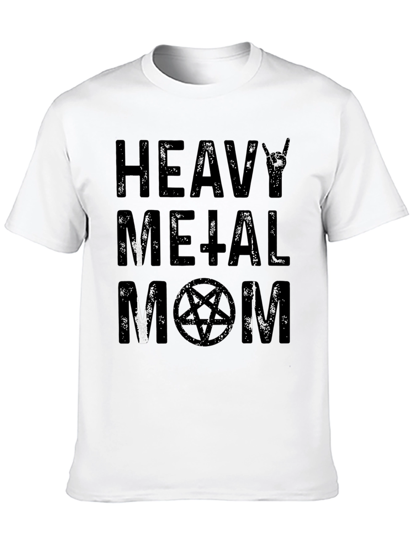 Heavy Metal Mom Graphic T-Shirt