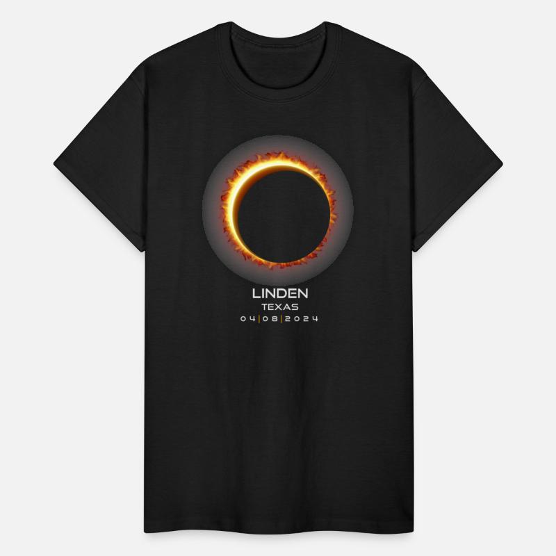2024 Linden Texas Eclipse Memento Souvenir April