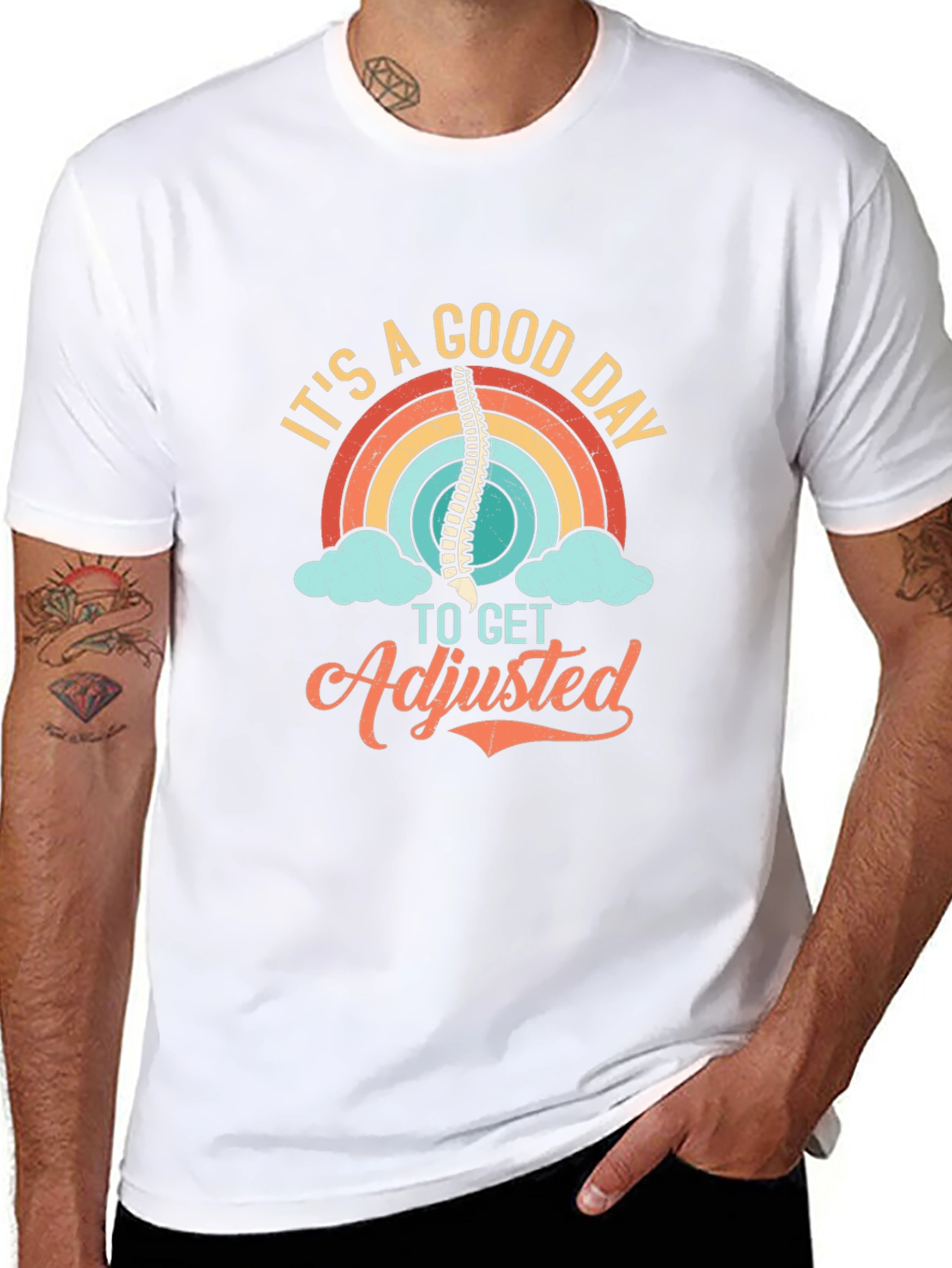 Chiropractor Adjustment T-Shirt - Its A Good Day