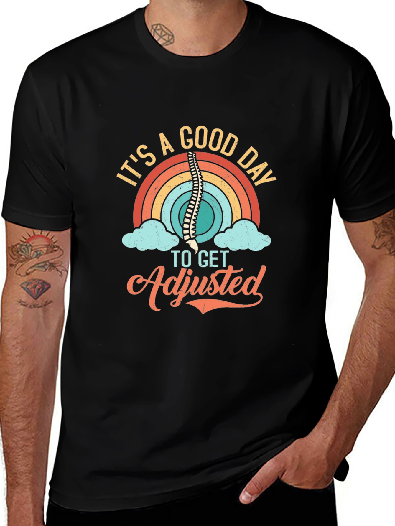 Chiropractor Adjustment T-Shirt - Its A Good Day