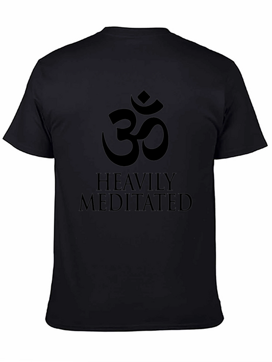 Heavily Meditated Black T-Shirt