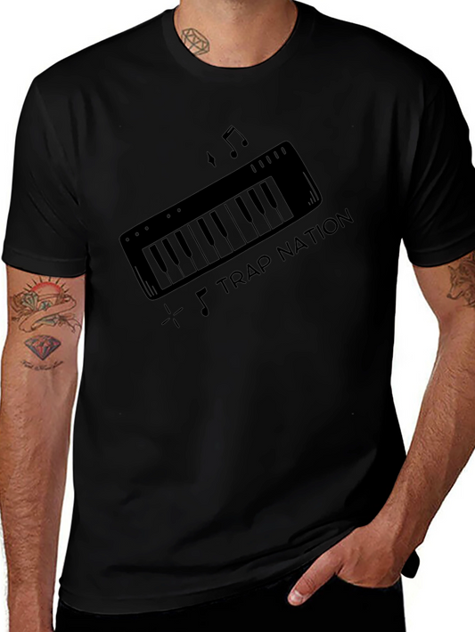 Trap Nation Music Keyboard T-Shirt