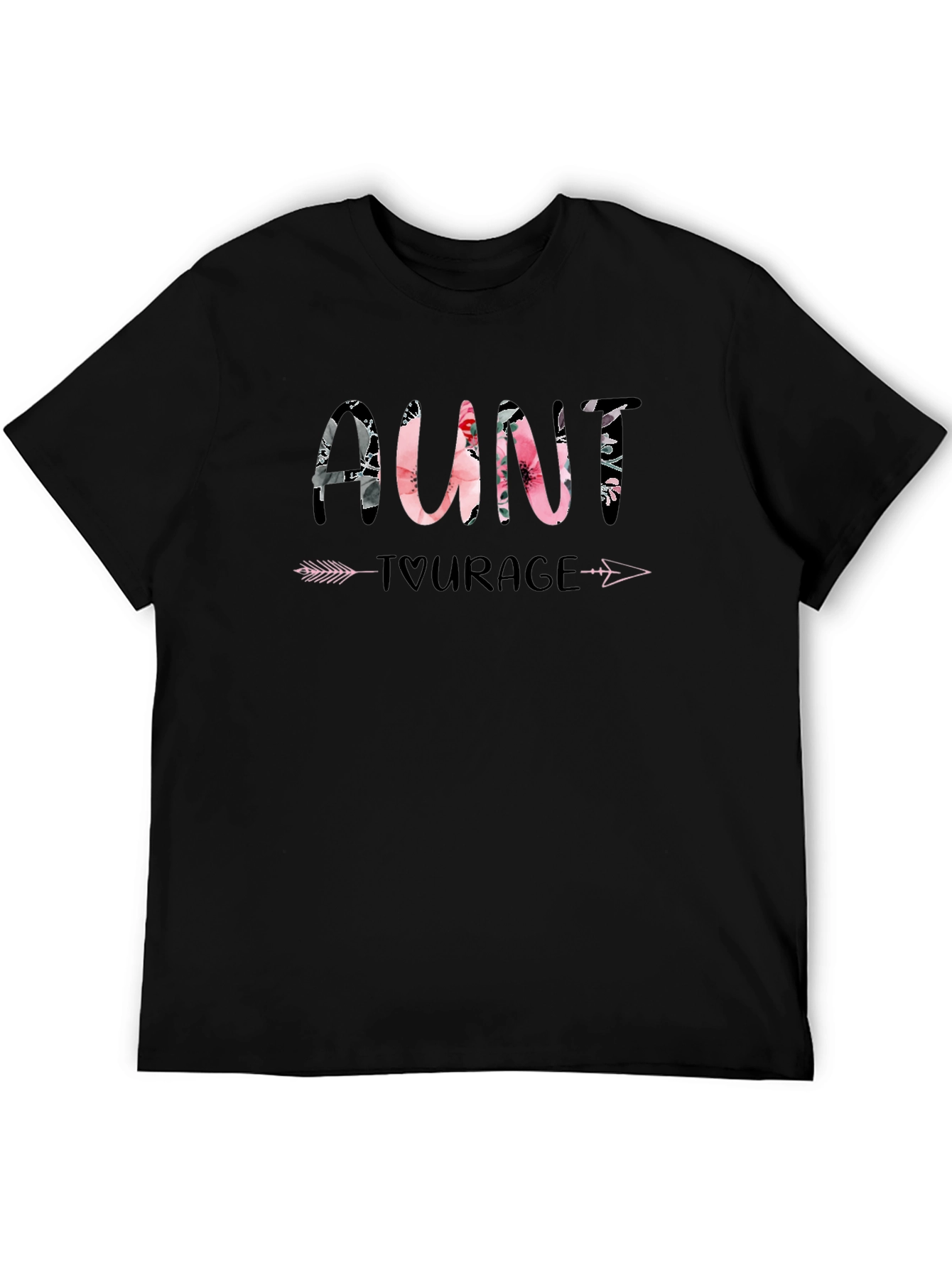 Floral Aunt Tourage T-Shirt
