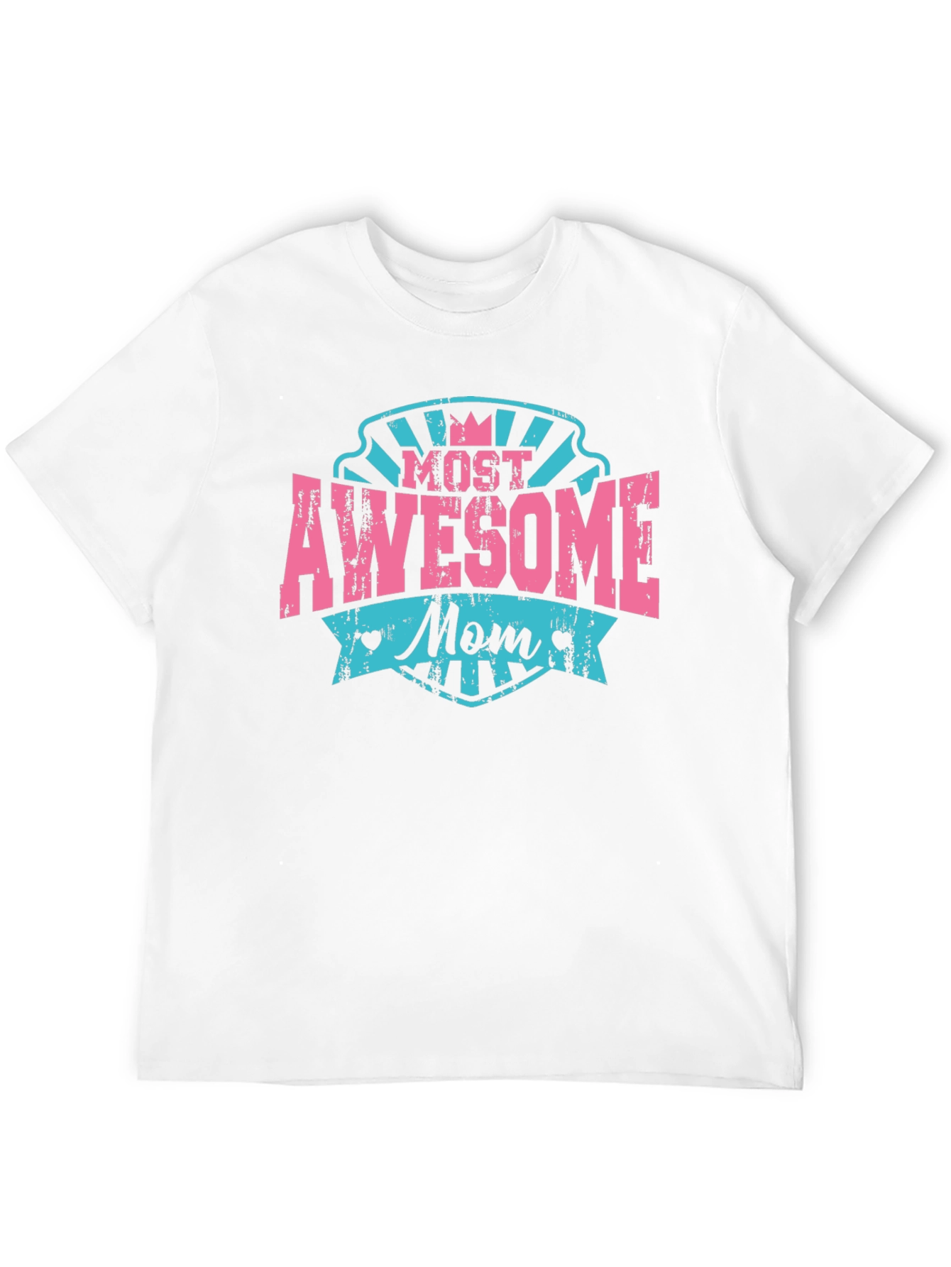 Awesome Mom Black T-Shirt - Mothers Day Gift