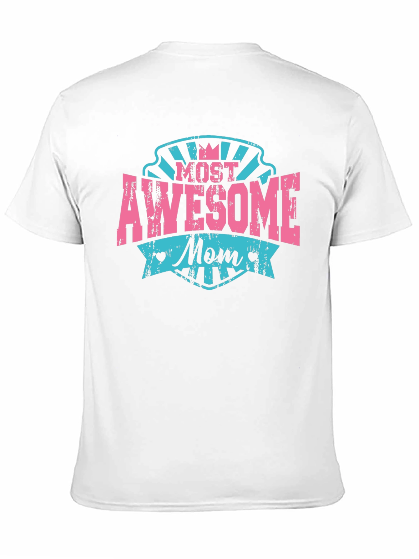 Awesome Mom Black T-Shirt - Mothers Day Gift