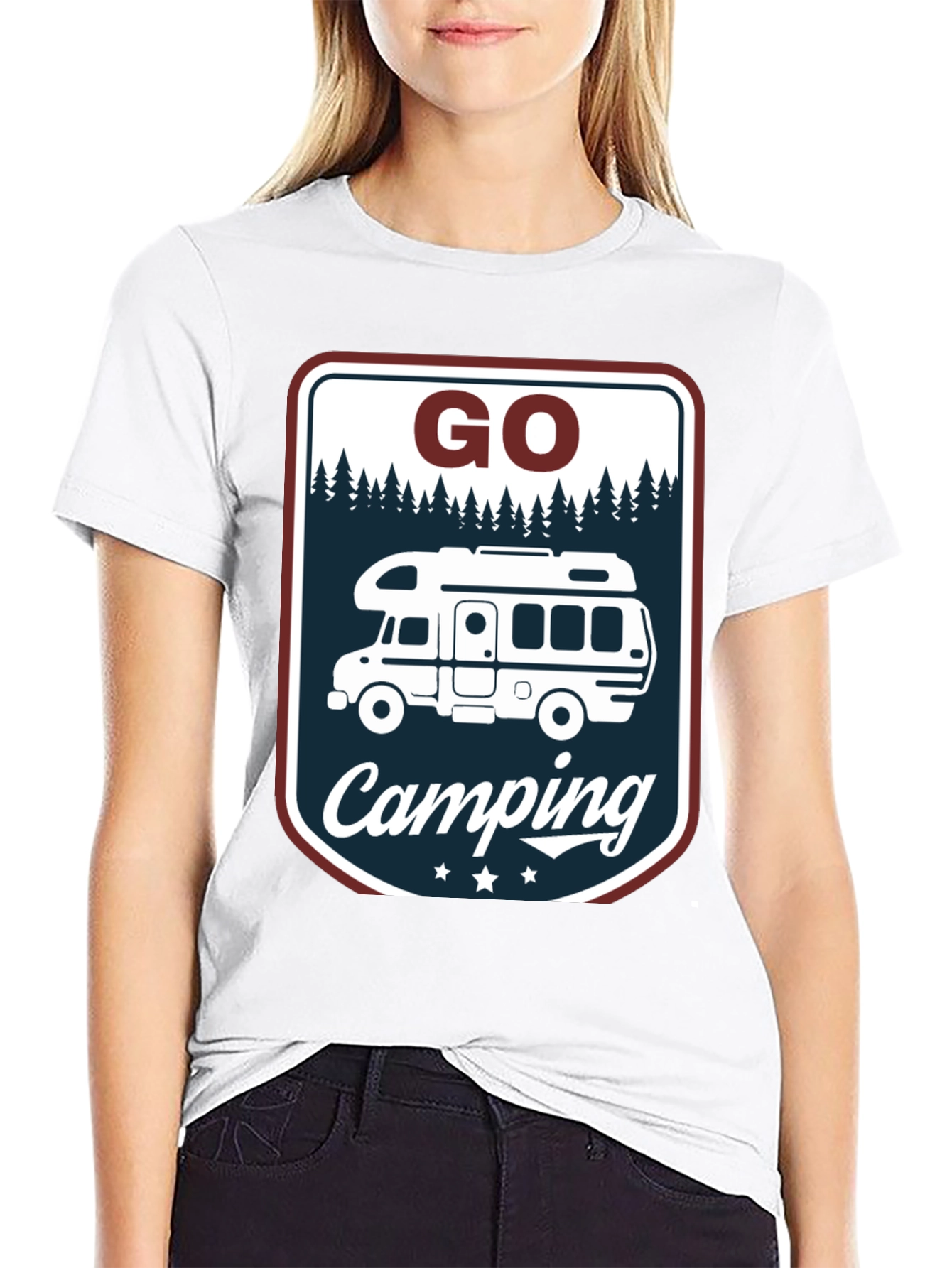 Go Camping T-Shirt - RV Camper Adventure Tee