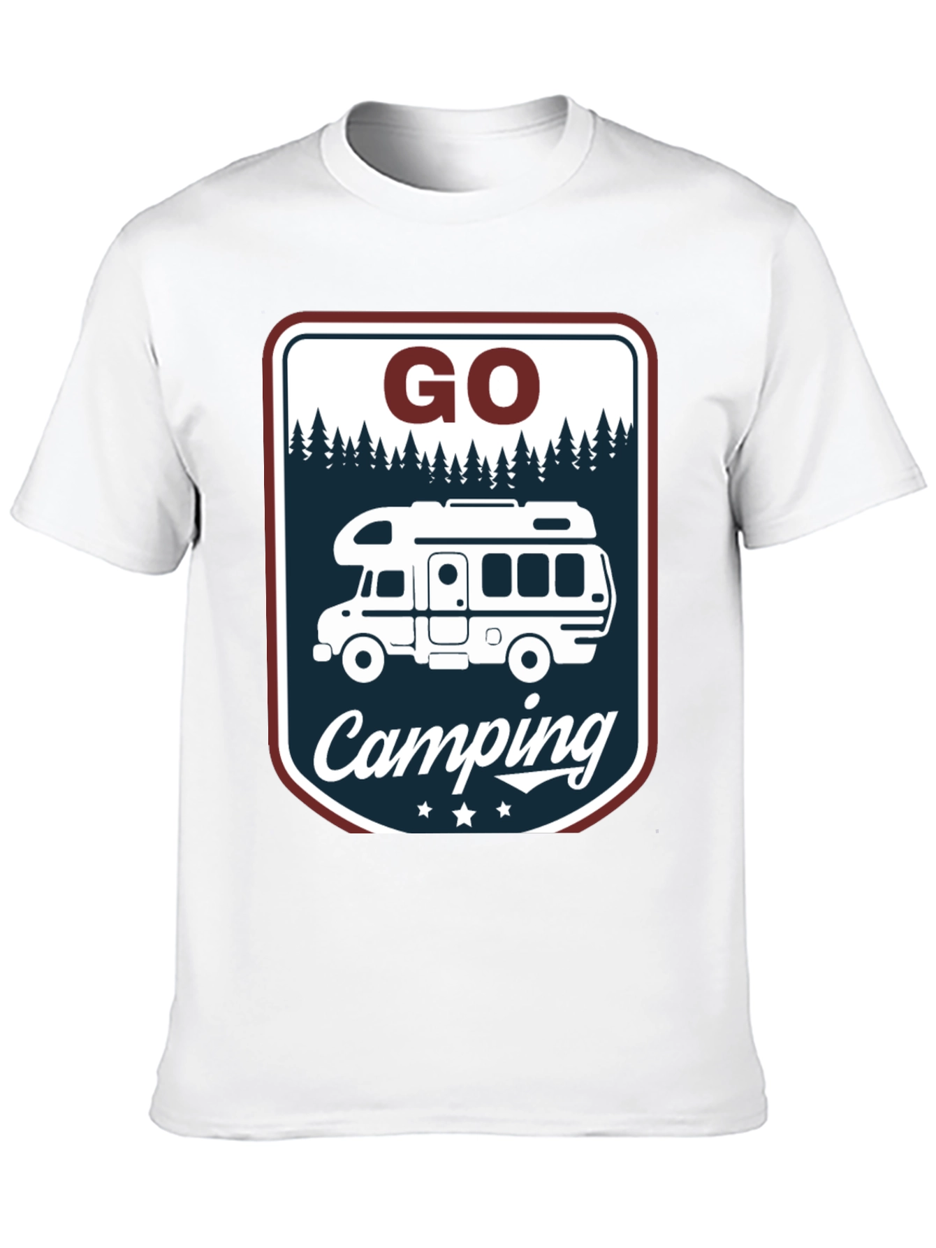 Go Camping T-Shirt - RV Camper Adventure Tee